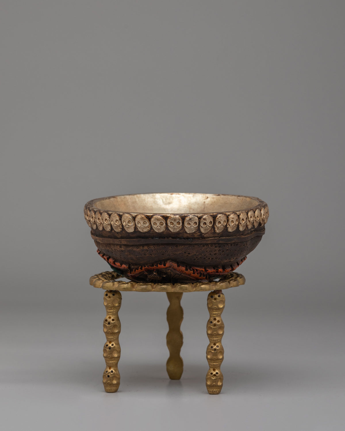 Handmade Kapala With Stand | Rituals & Meditation