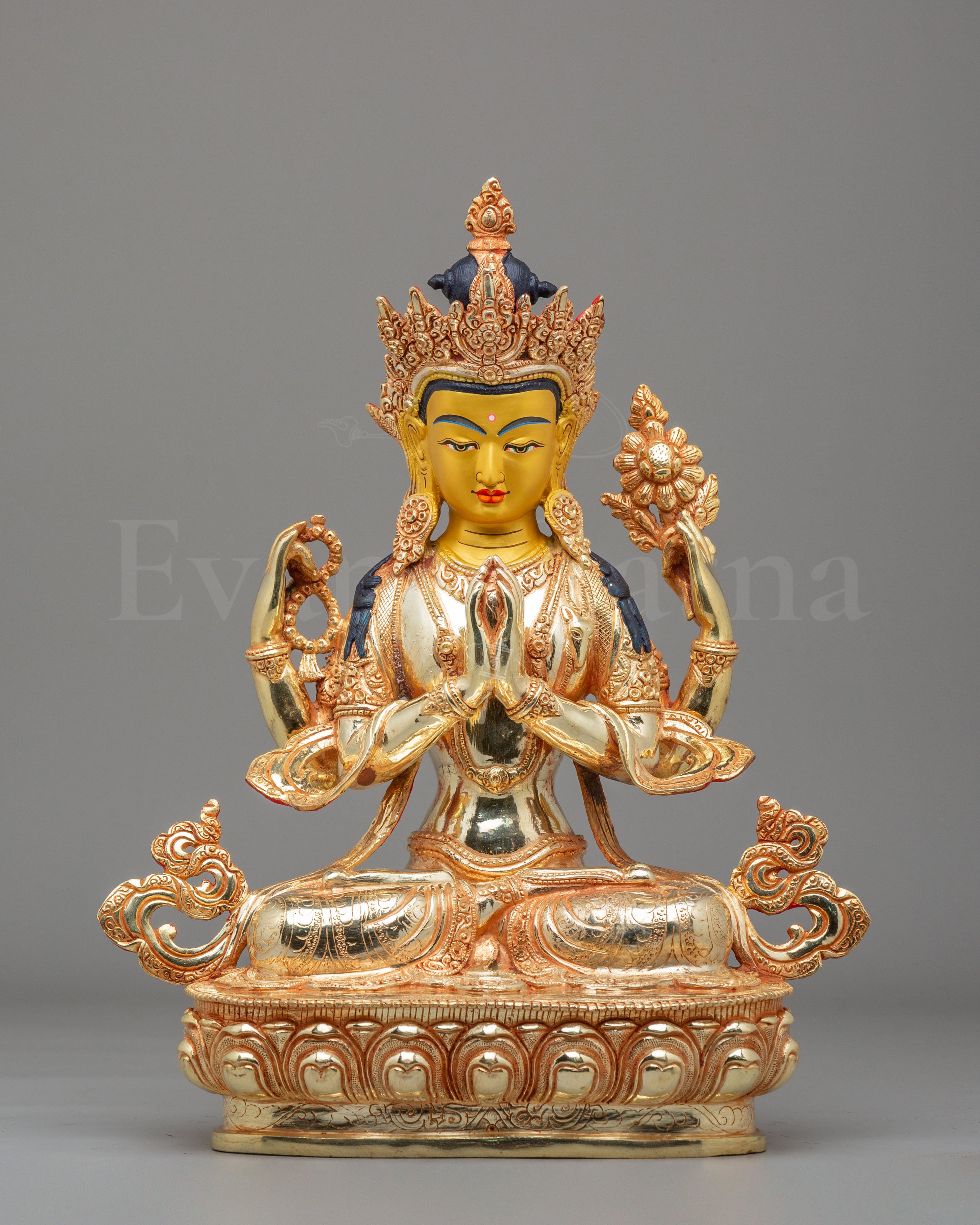 Spiritual Avalokiteshvara Chenrezig Statue 