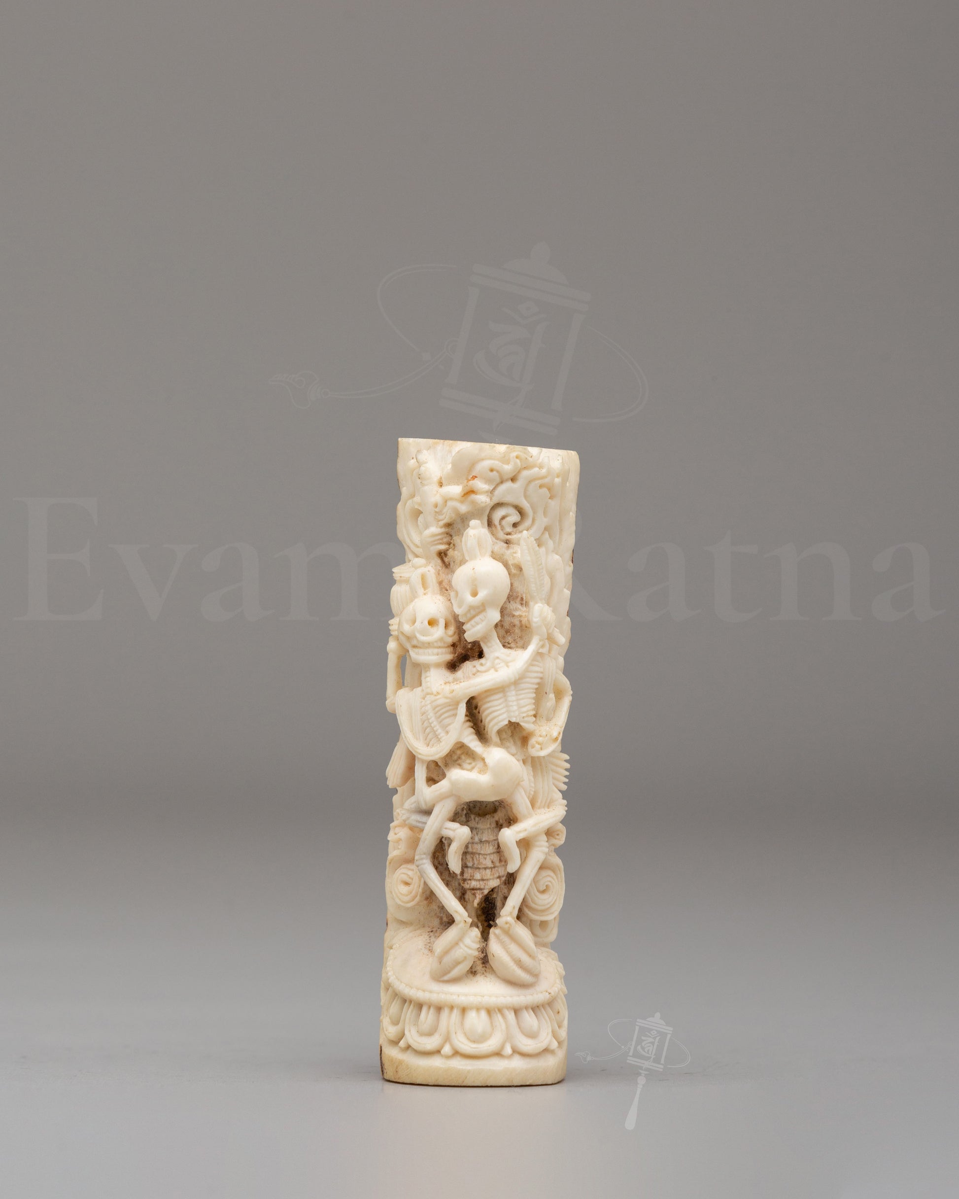 Traditional Citipati Bone Sculpture