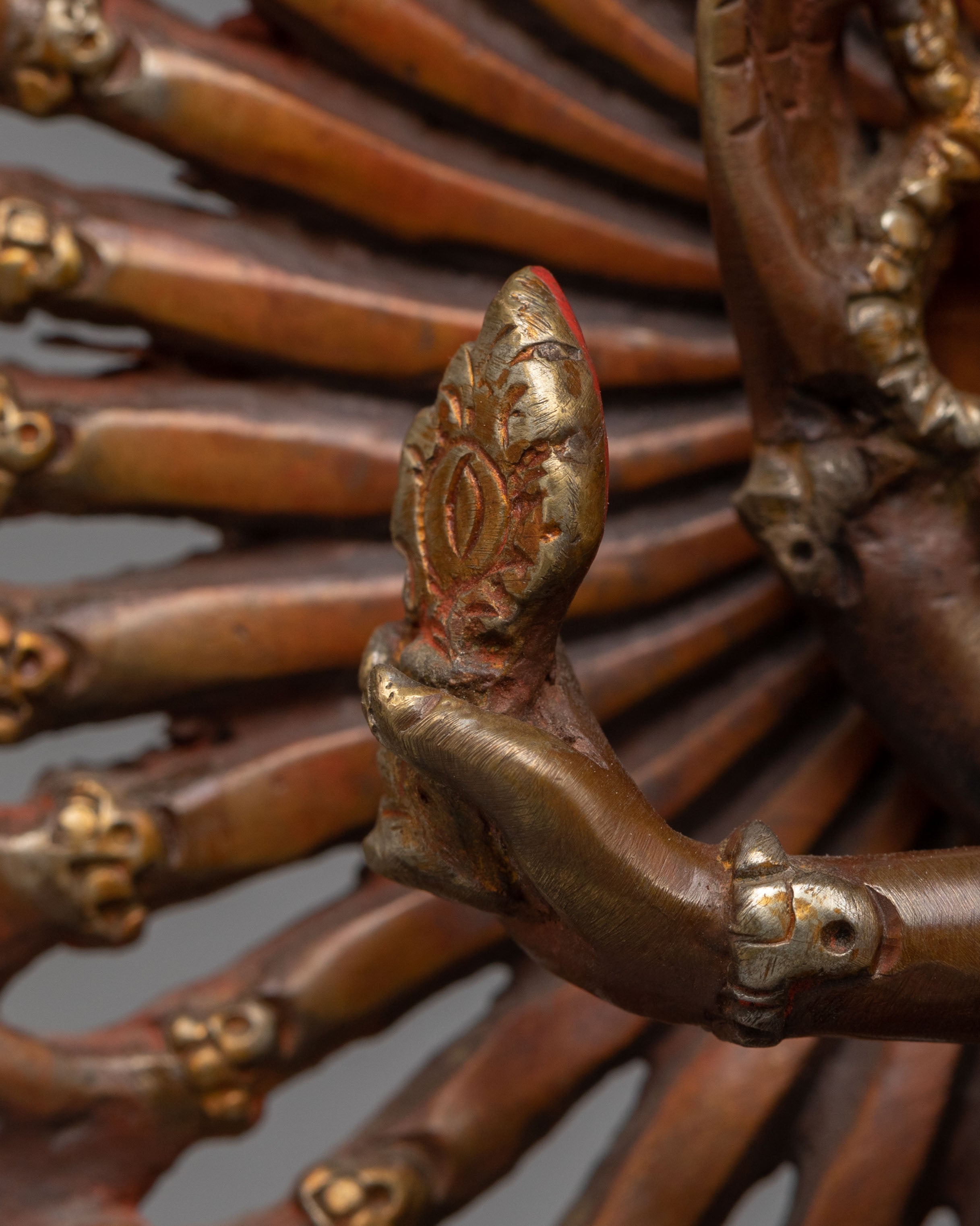 Himalayan 1000-Armed Chenrezig Sculpture | Symbol of Infinite Compassion