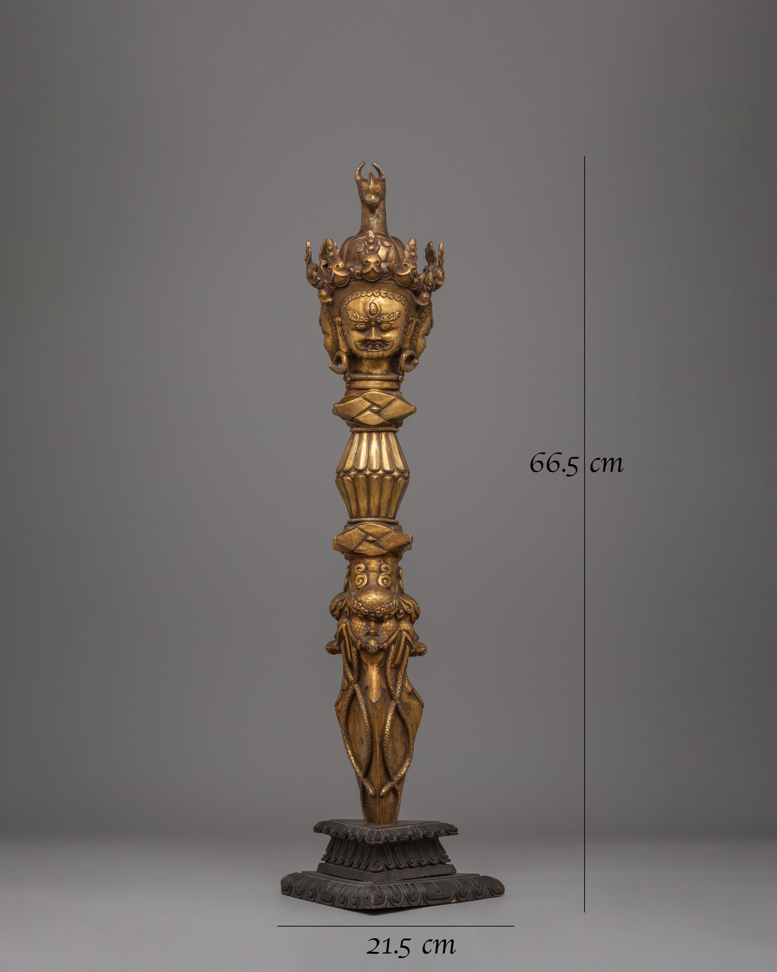 Handmade Hayagriva Phurba | Tantric Dagger for Spiritual Rituals