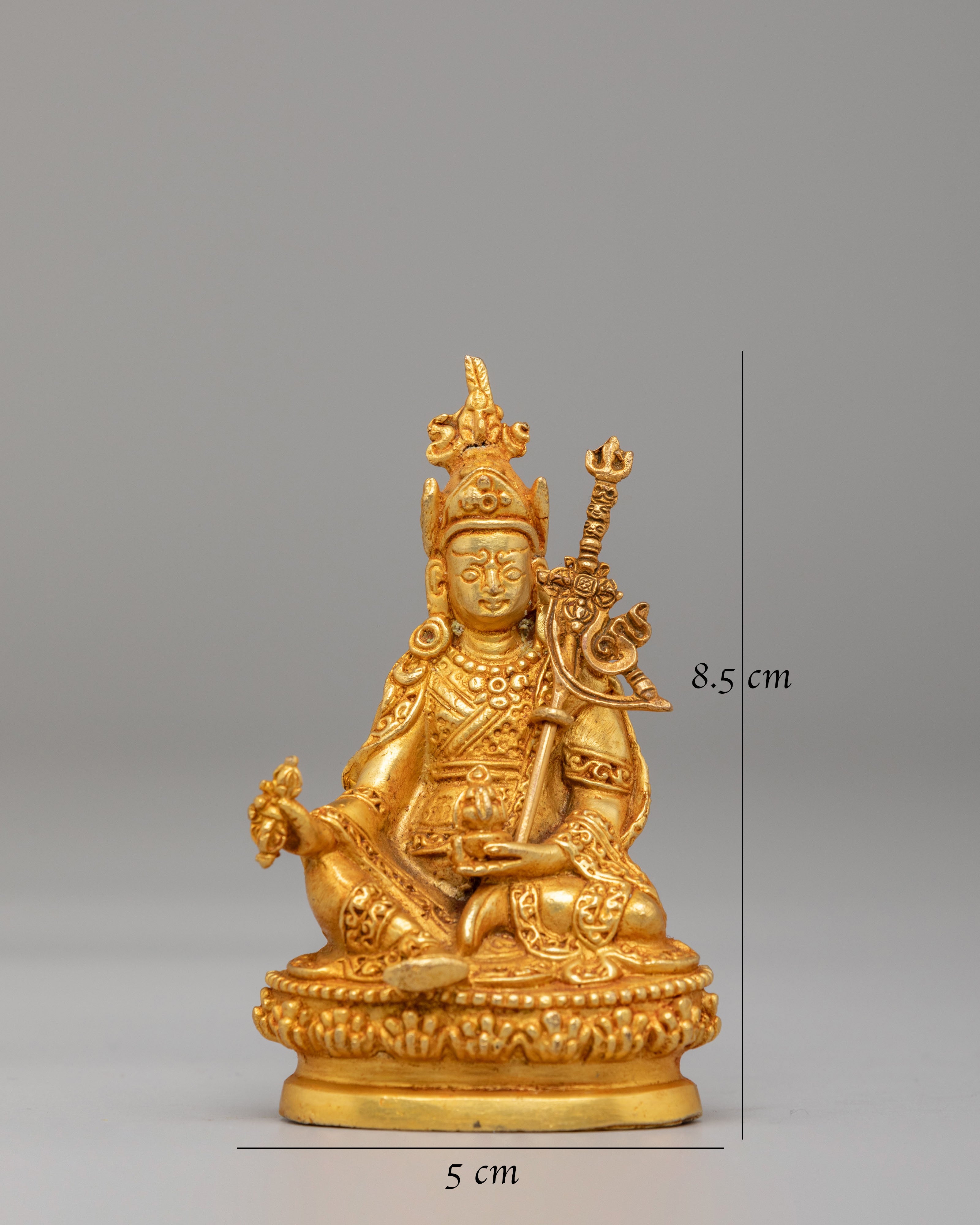 Buddhist Master Guru Rinpoche Statue | Tibetan Spiritual Art