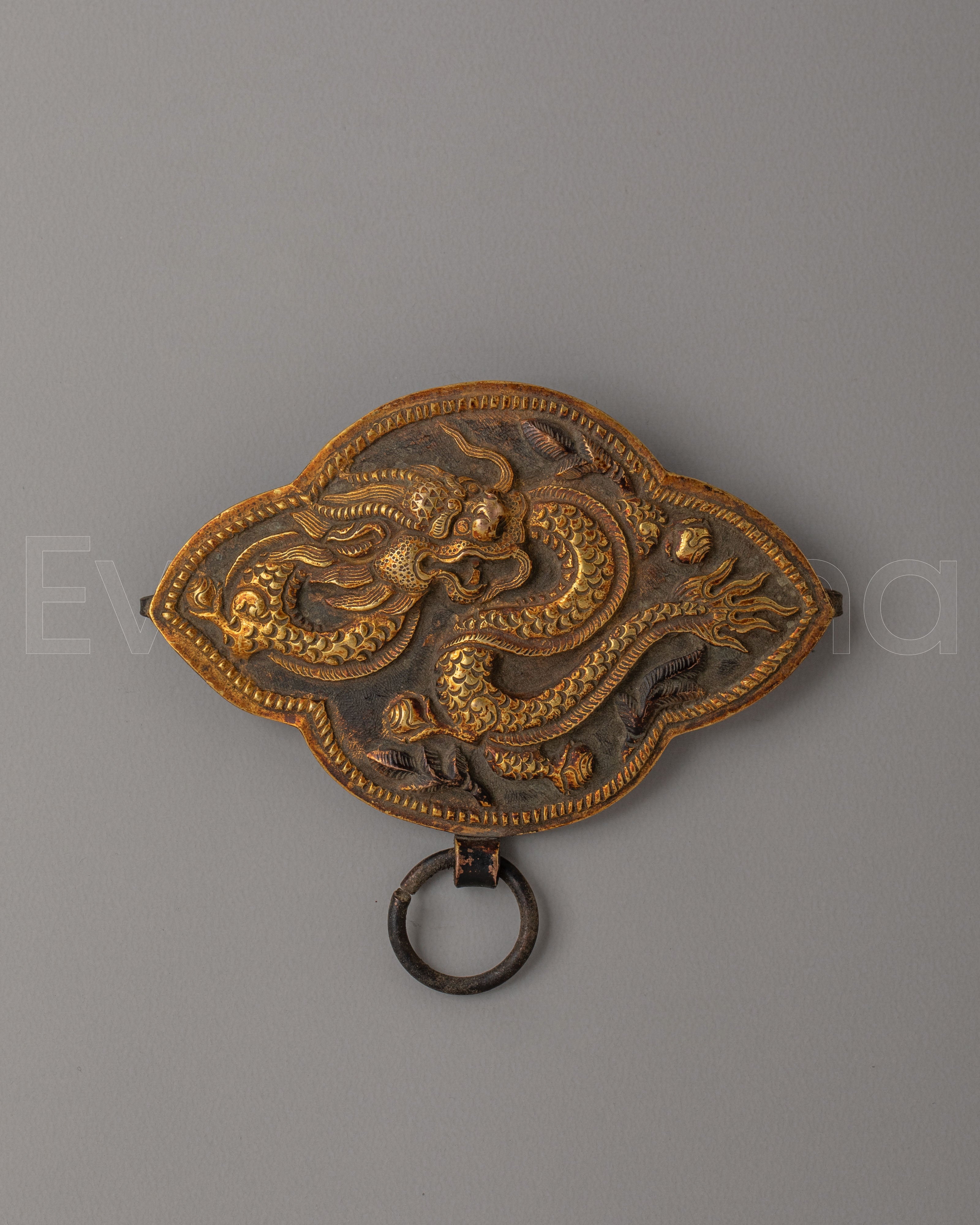 Handcrafted Dragon Belt Buckle