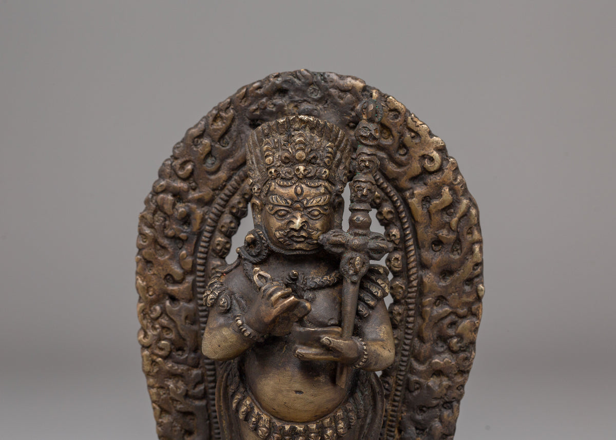 Mahakala Nepal Statue | Symbol of Power and Protection