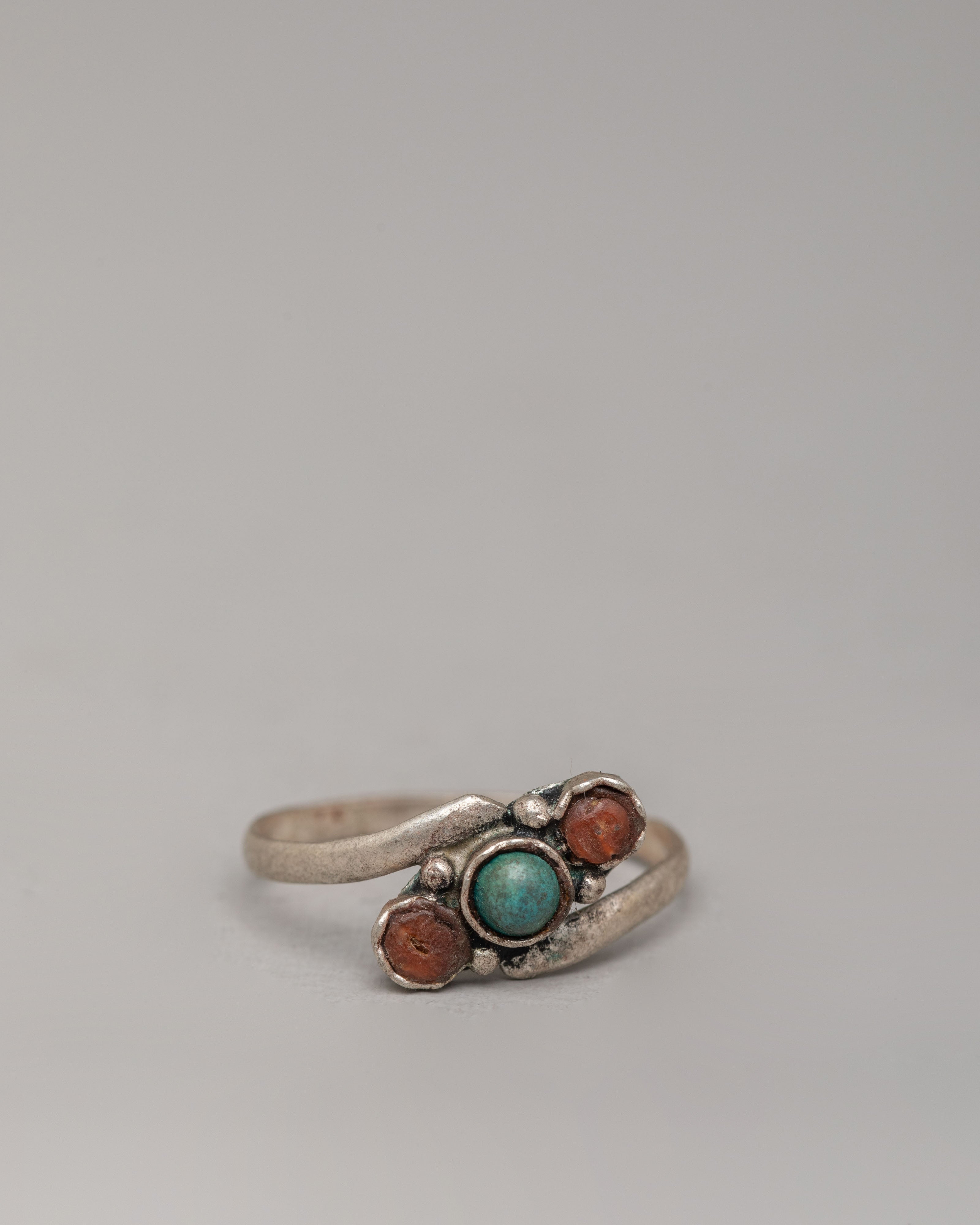 Natural Stone Ring Set | Handcrafted Natural Stone Rings