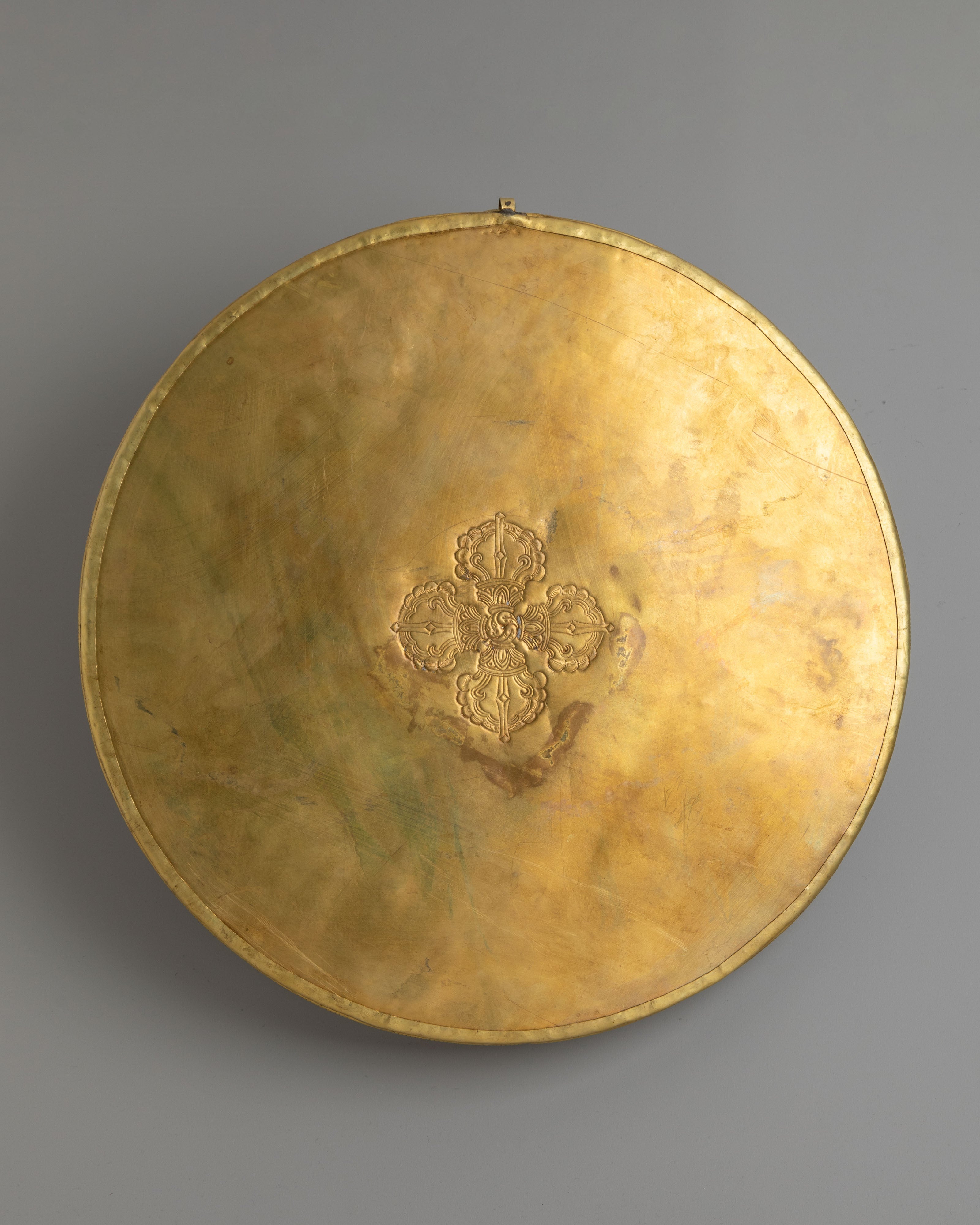 Asthamangala Mandala Wall Hanging | Copper Body with Electro Gold Plating