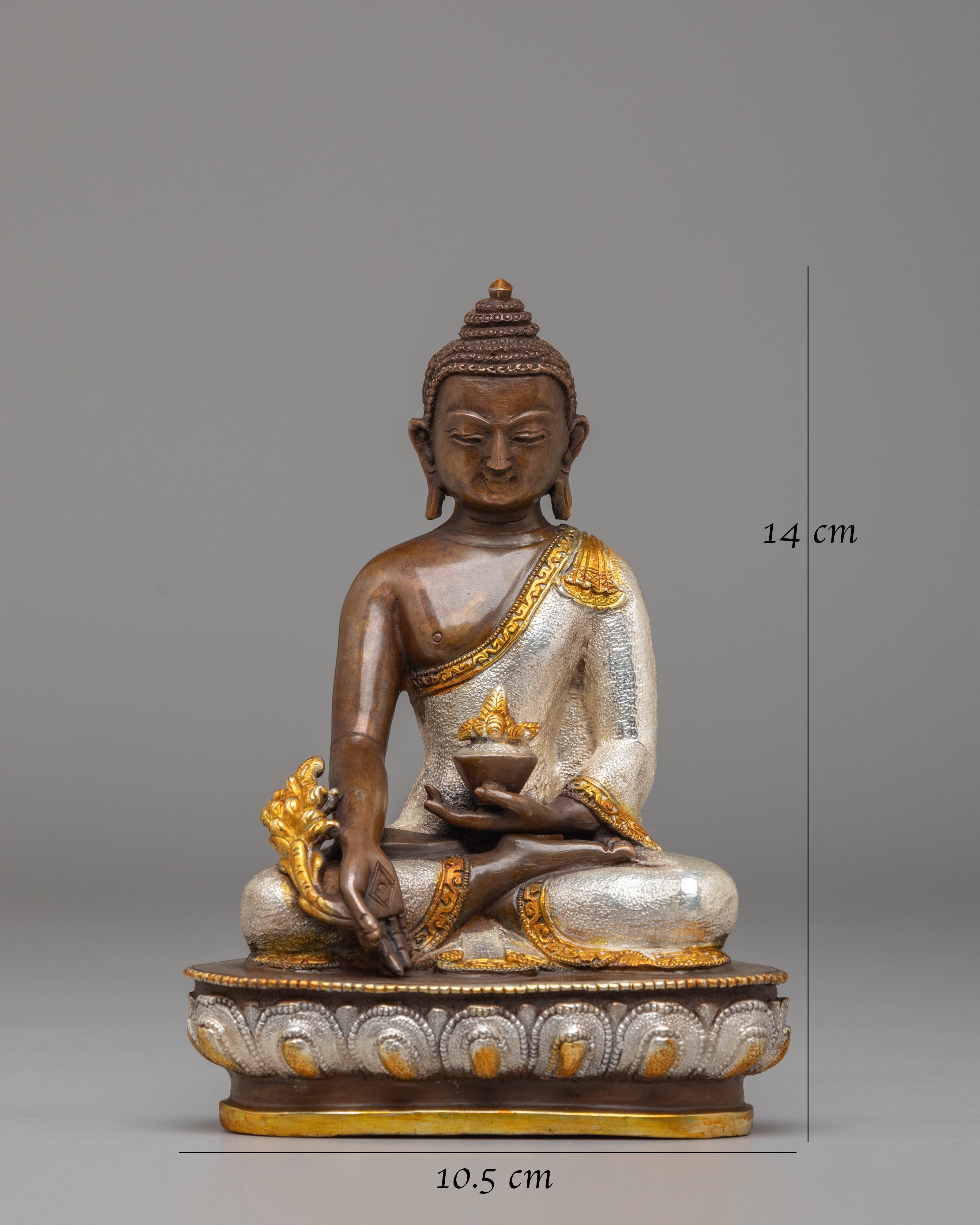 Handmade Medicine Buddha Statue With Healing Power | Tibetan Buddhist Healing Deity