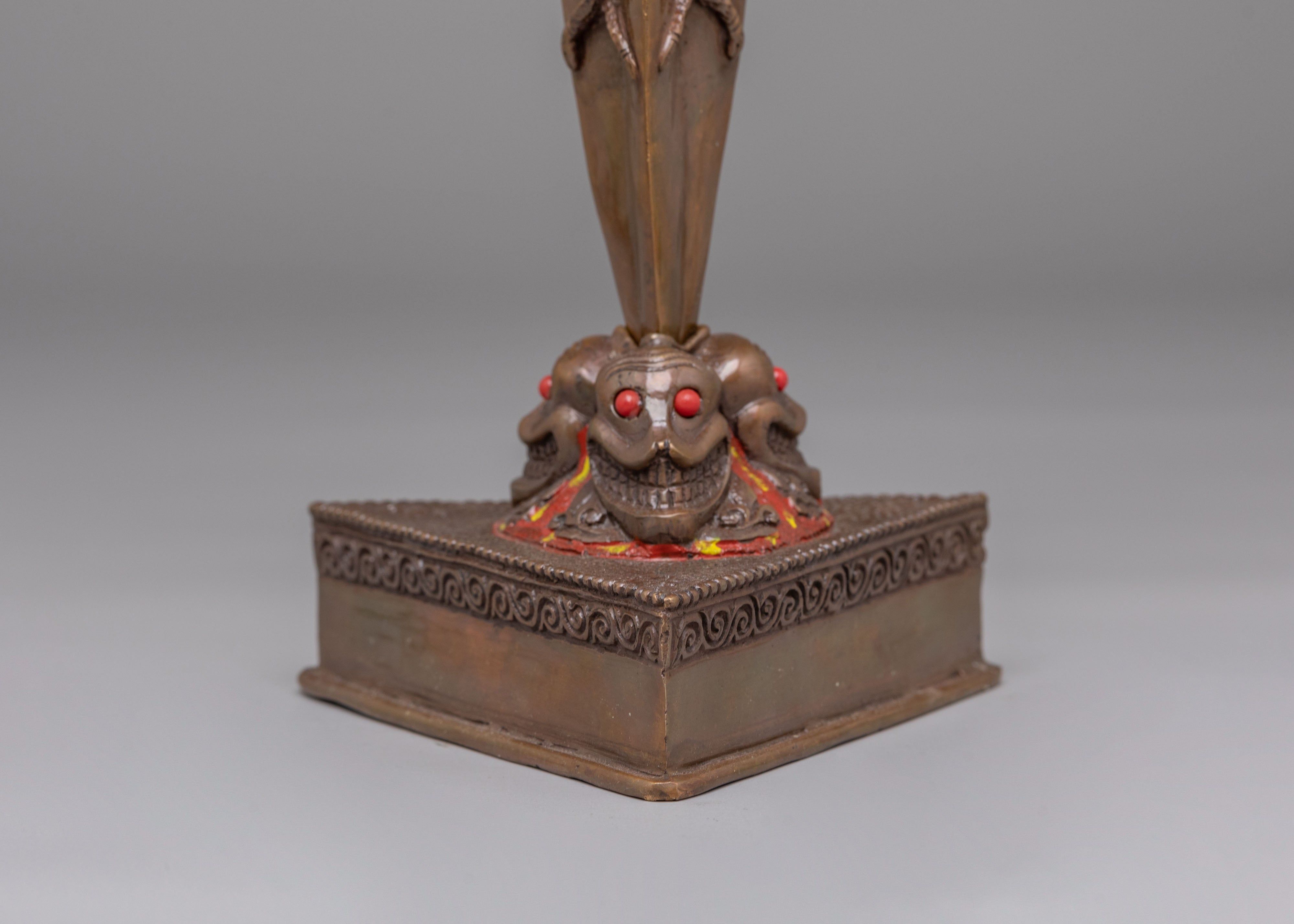 Ceremonial Ritual Phurba | A Sacred Buddhist Dagger for Transformation
