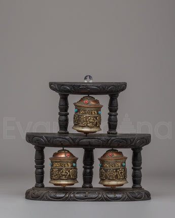Handcrafted Ritual Prayer Wheel