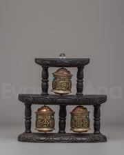 Handcrafted Ritual Prayer Wheel