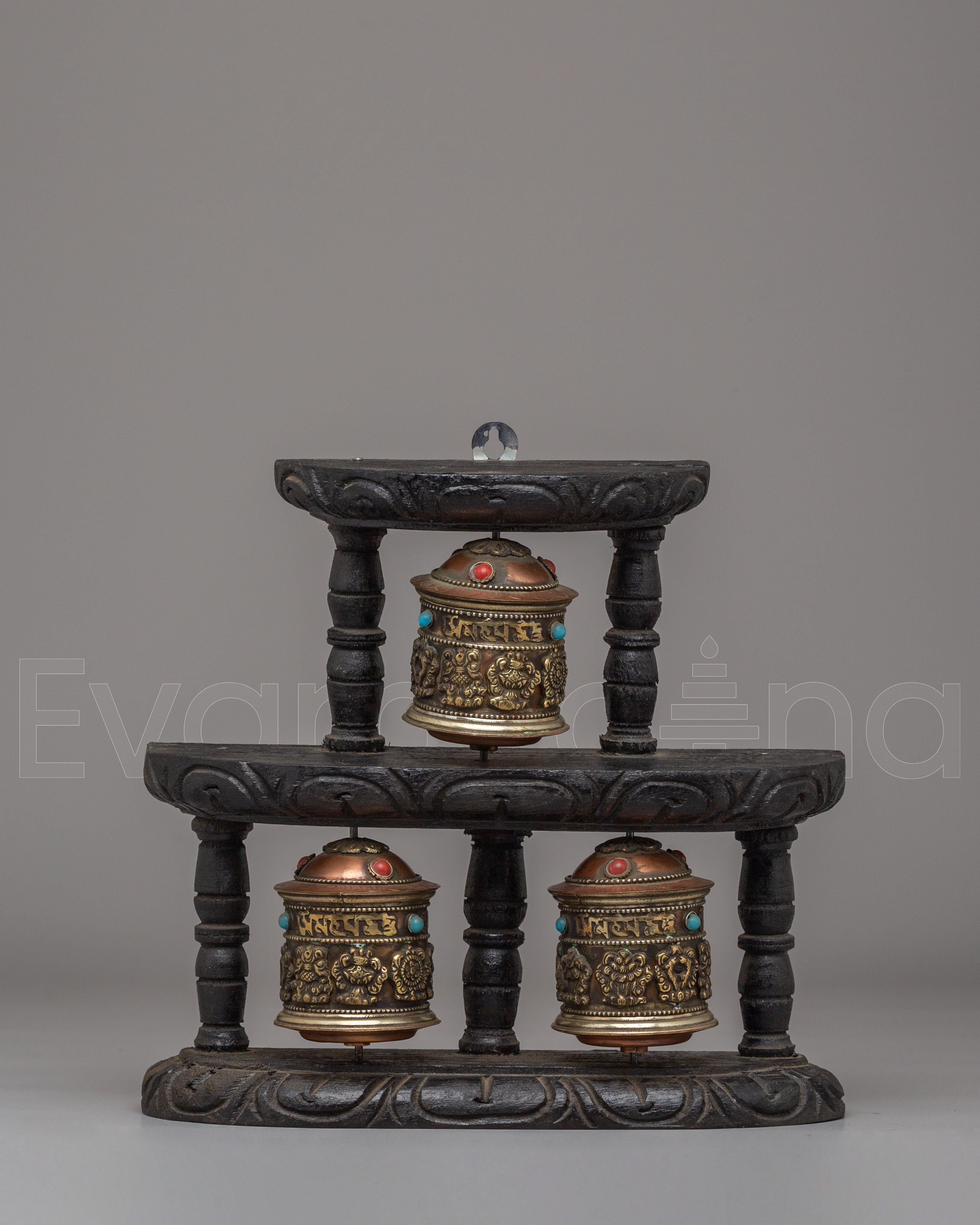 Handcrafted Ritual Prayer Wheel