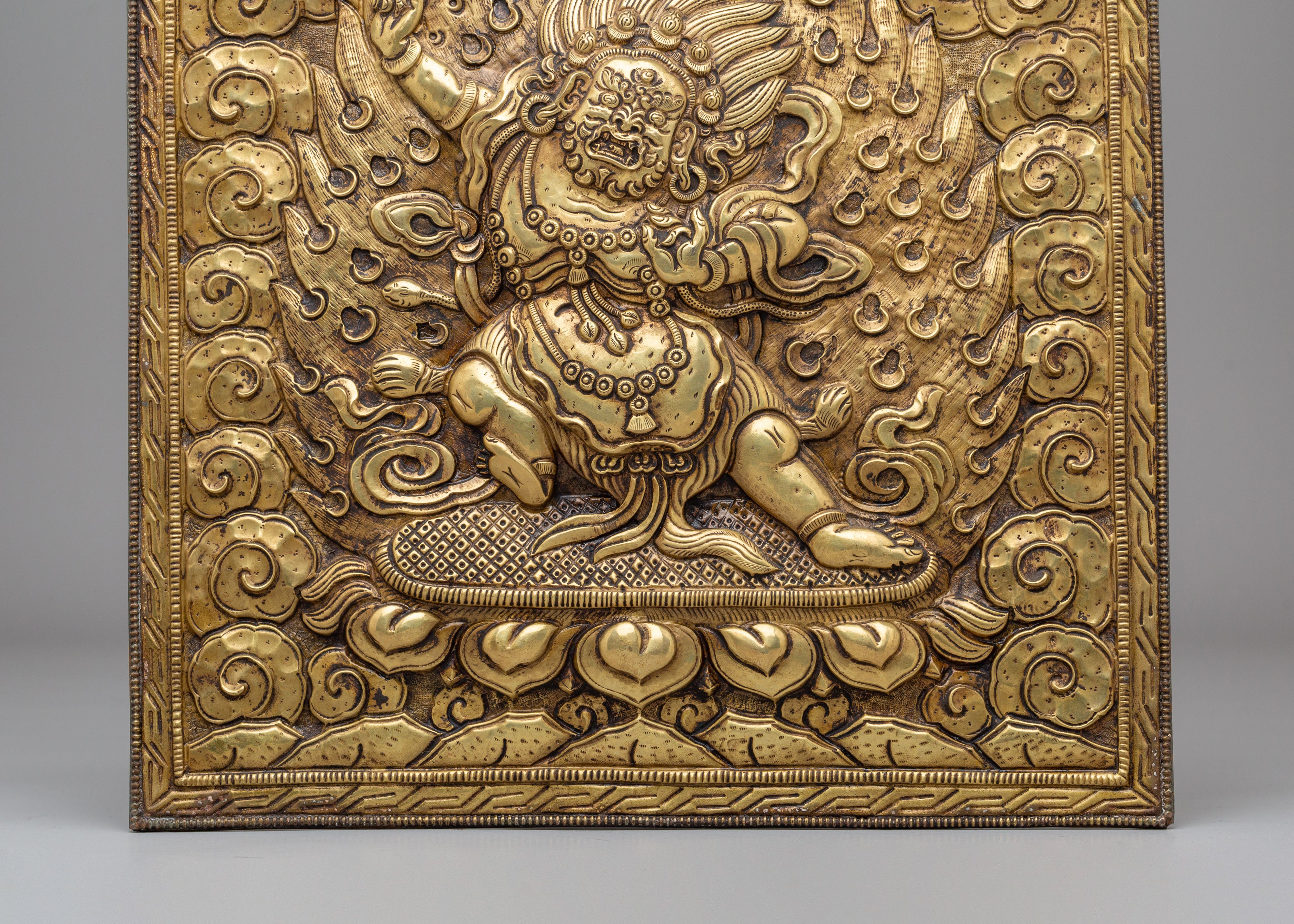 Handmade Vajrapani Wall Hanging | Himalayan Art