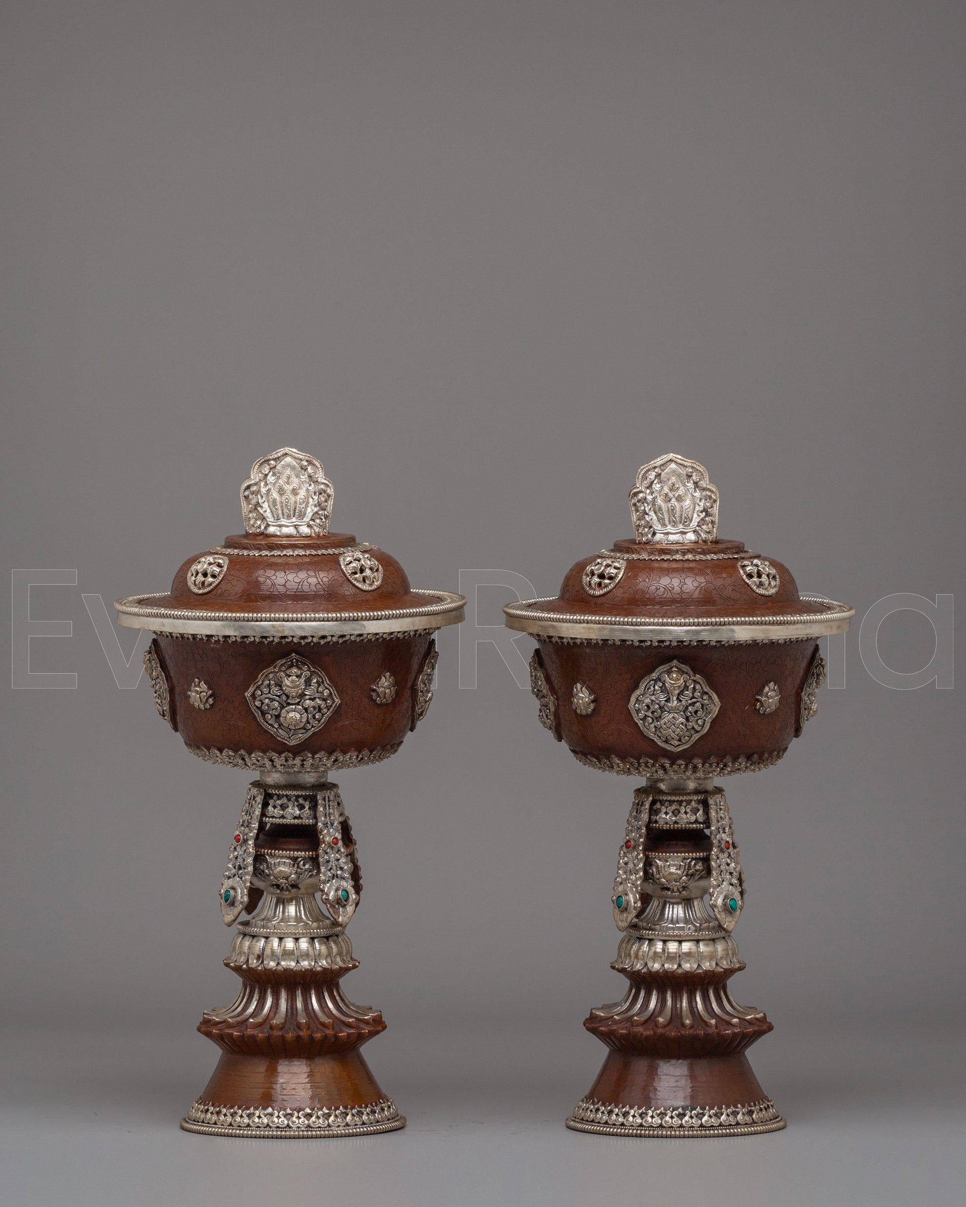 Buddhist Ritual Butter Lamp Set