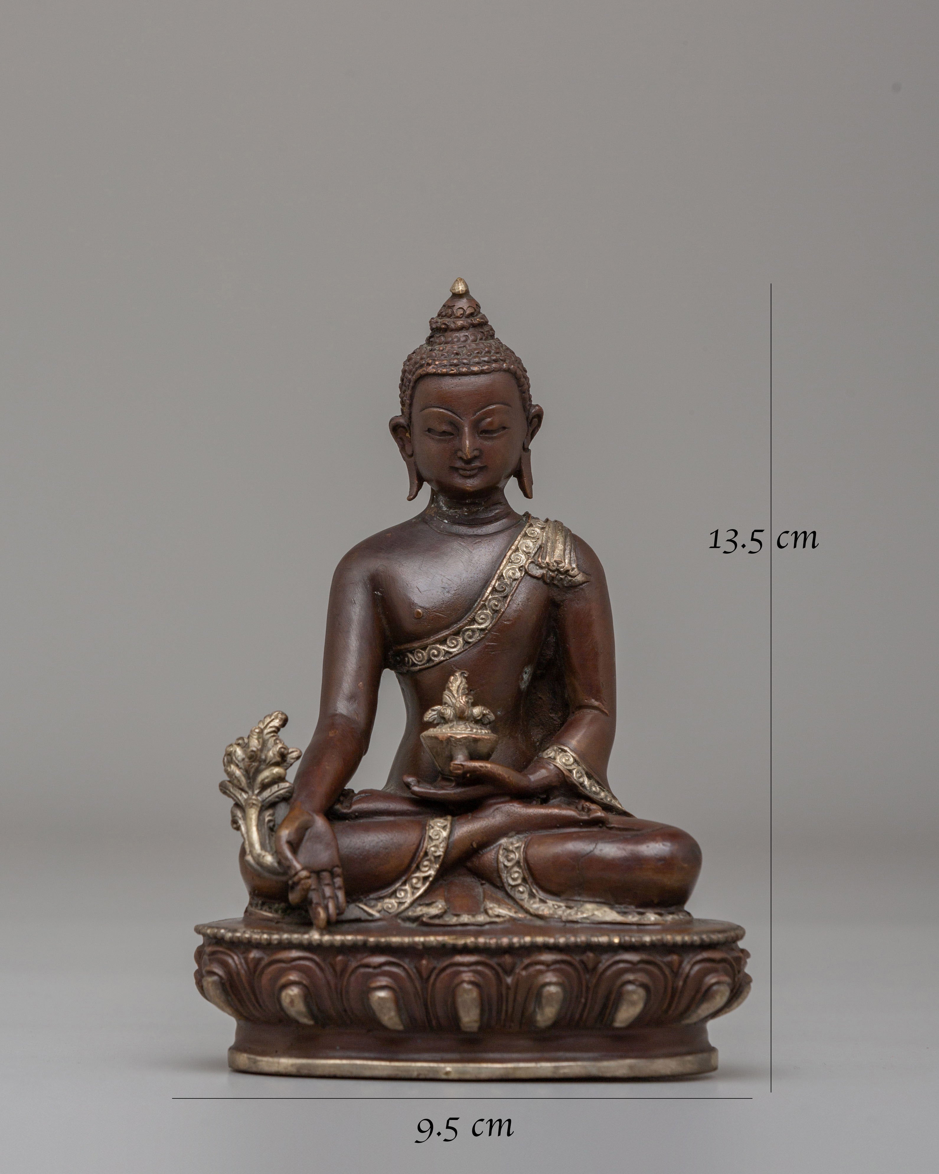Bhaisajyaguru Healing Buddha Statue | Sacred Medicine Buddha Sculpture