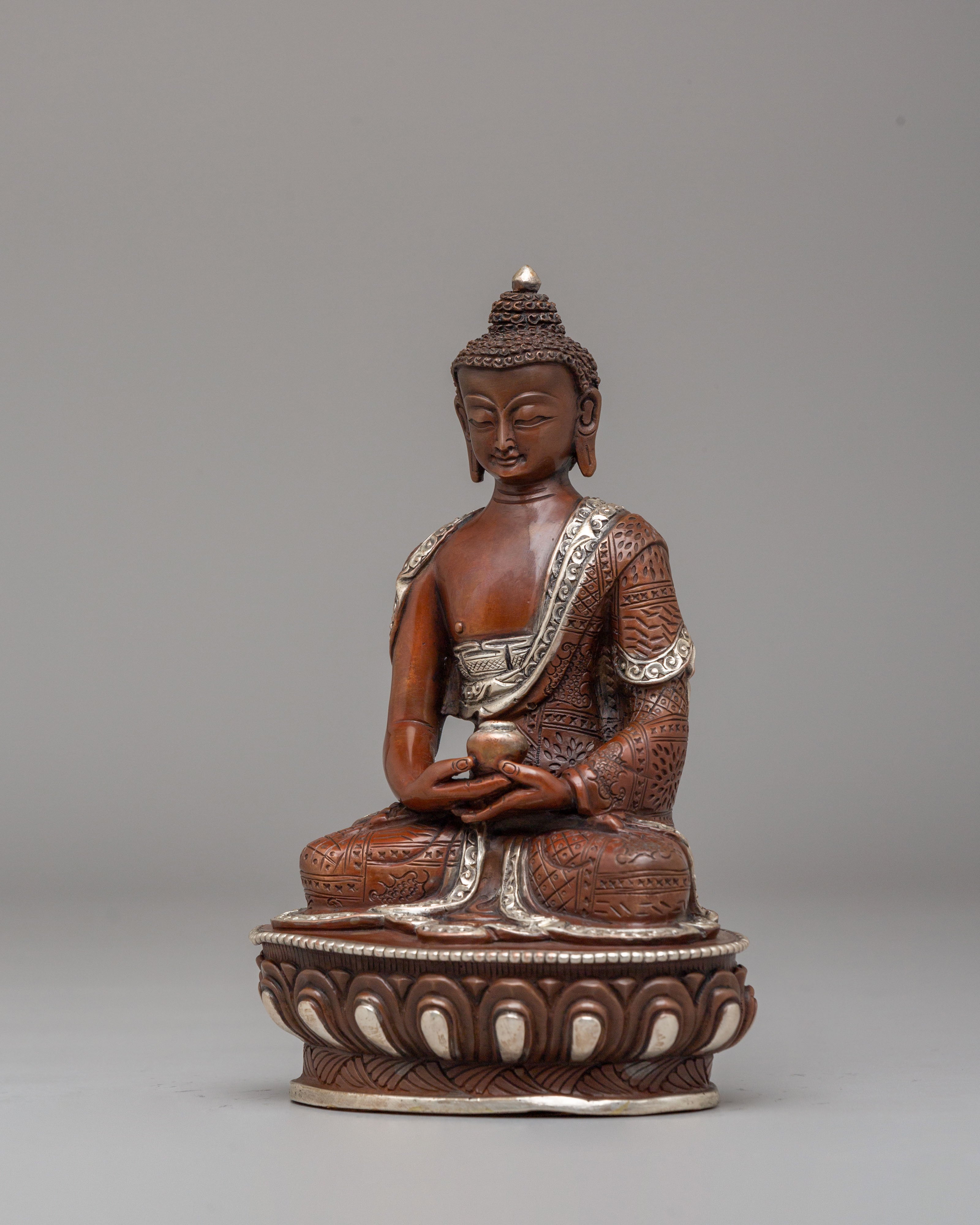 Pure Land Amitabha Buddha Deity Statue | Traditional Tibetan Artwork