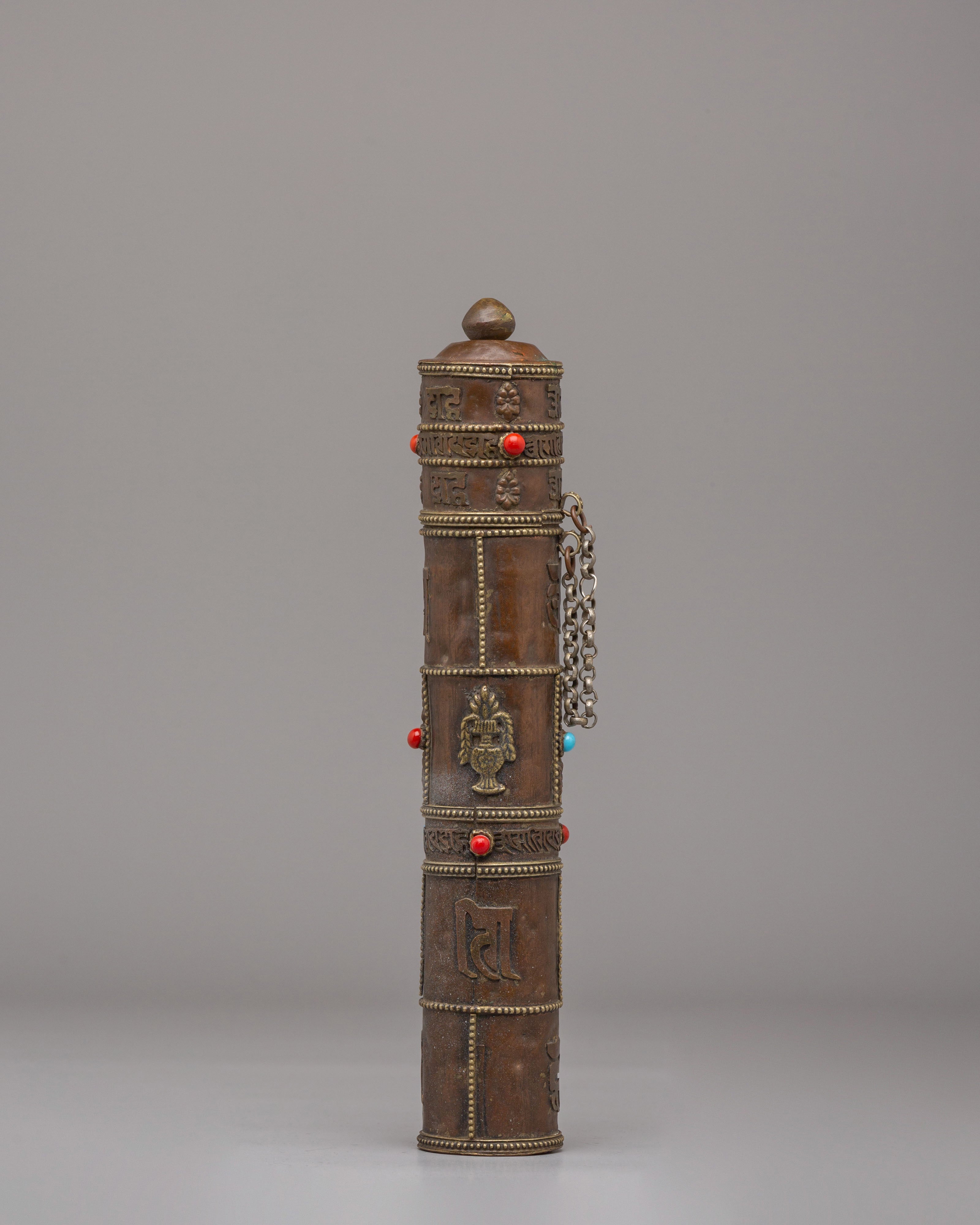 Vajrayana Ritual Incense Holder | Tibetan Buddhist Copper Burner