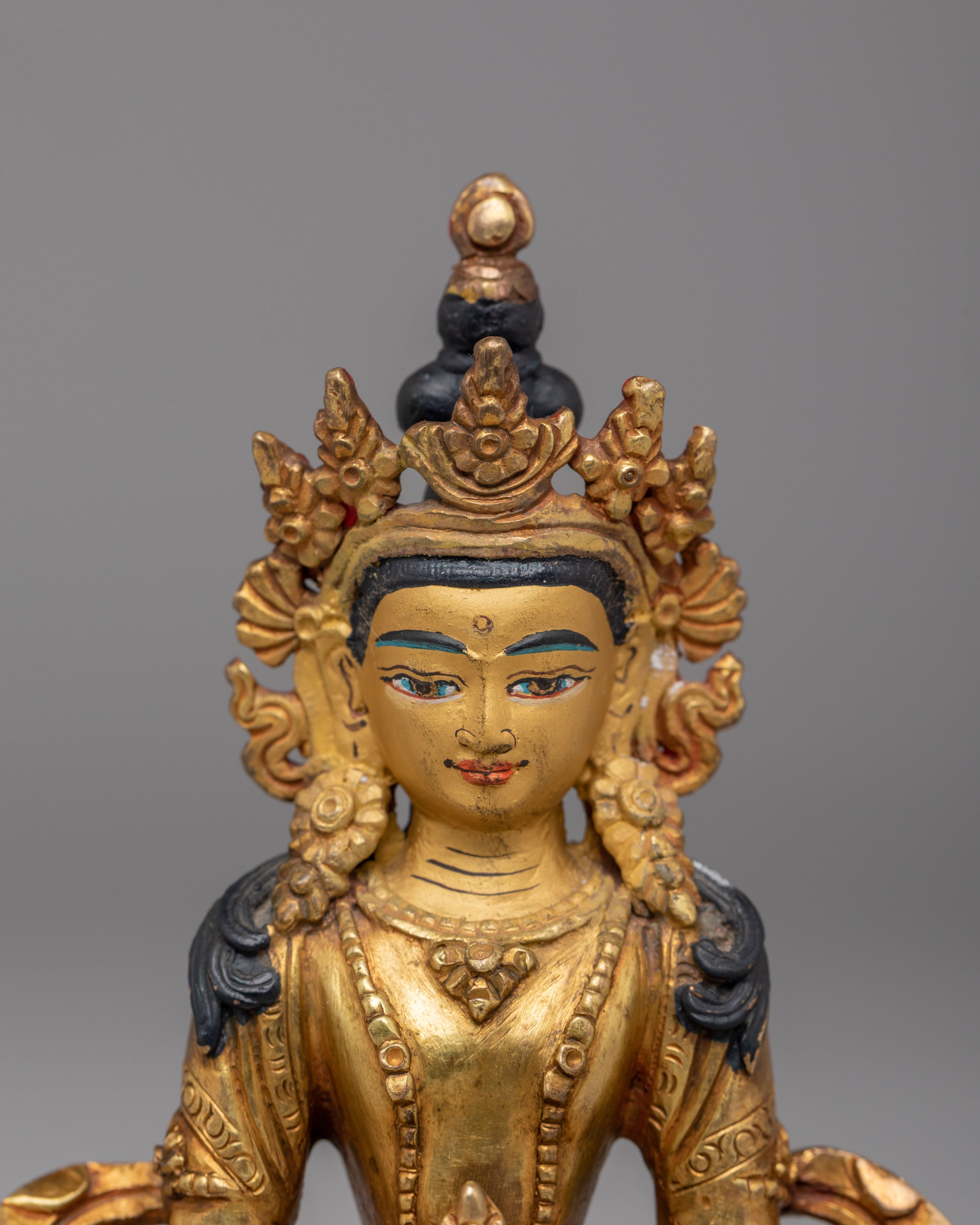 Sacred Amitayus Buddha Sculpture | Spiritual Home Decor