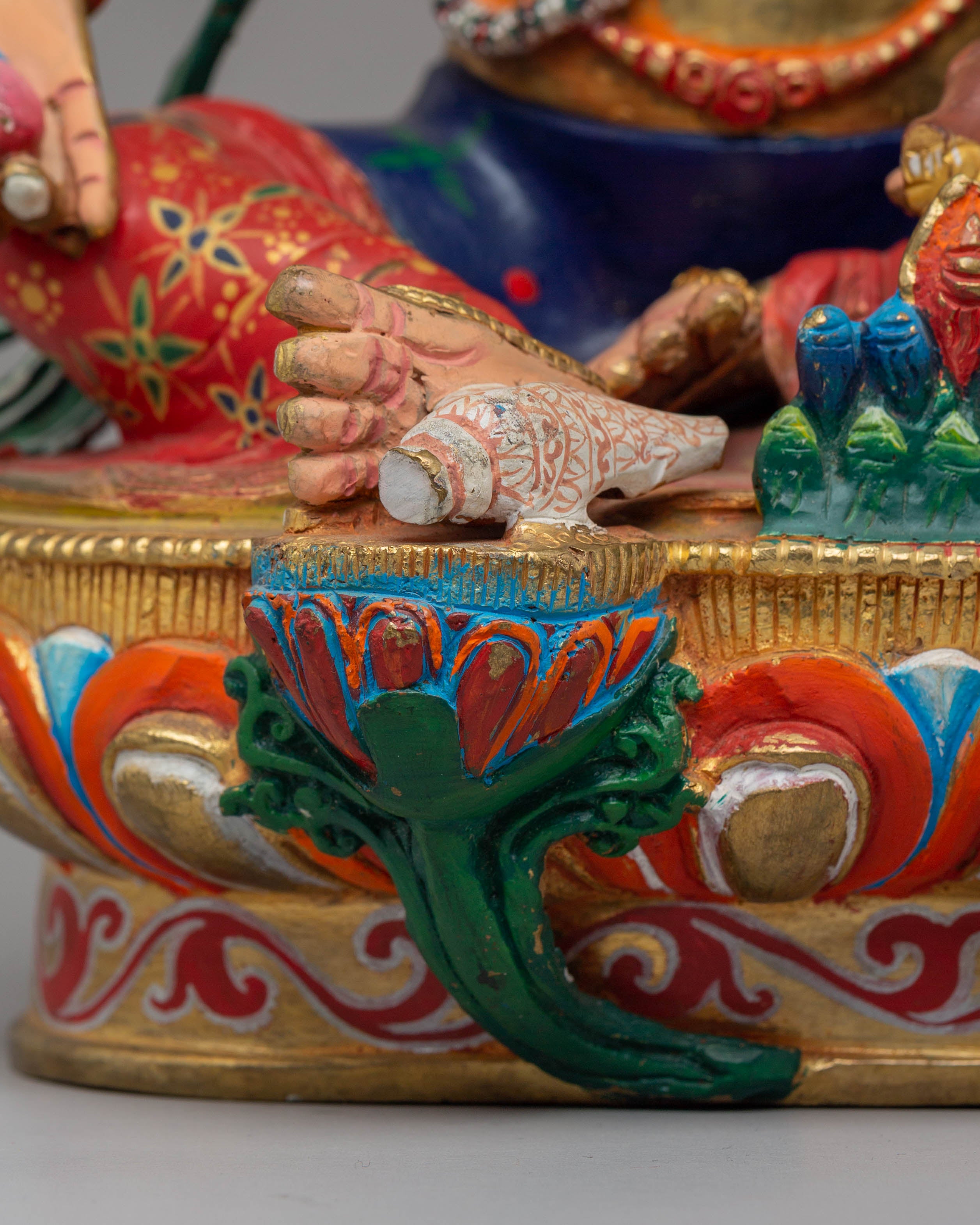 Handcrafted Buddhist Dzambhala Statue | Wealth Deity