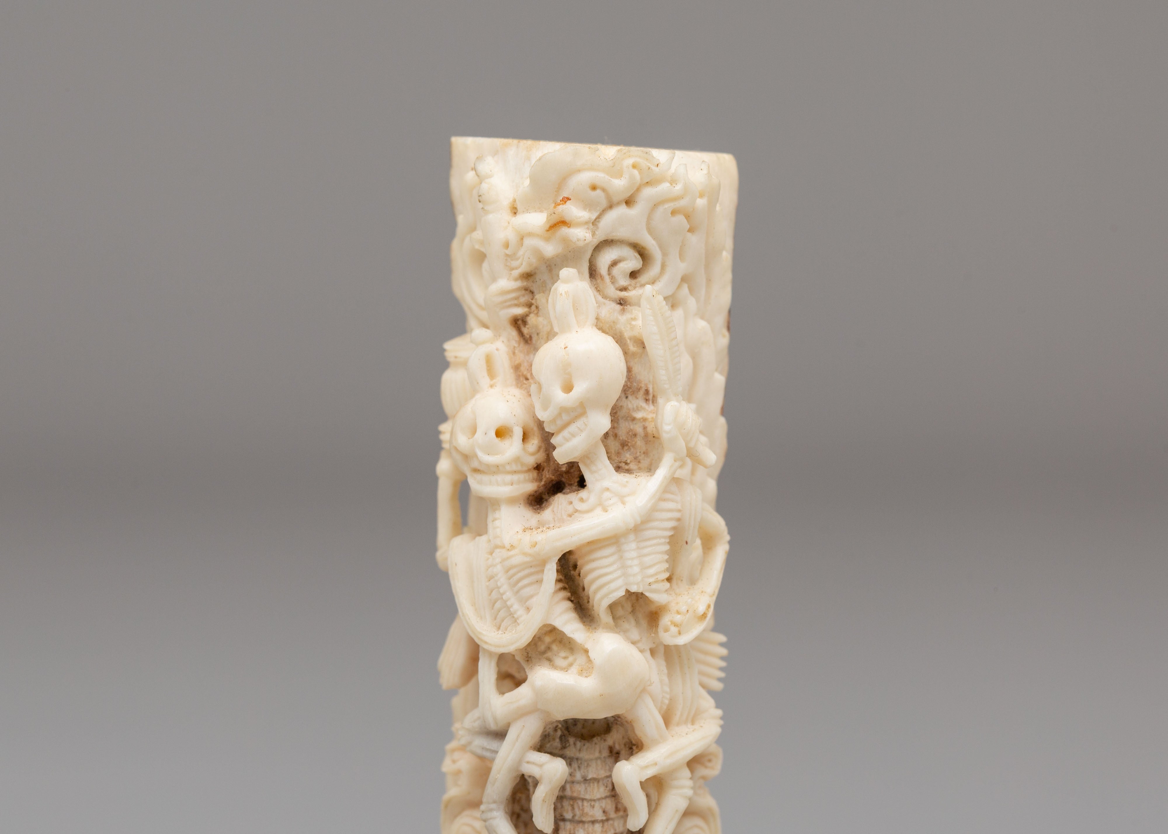 Traditional Citipati Bone Sculpture | Sacred Ritual Object