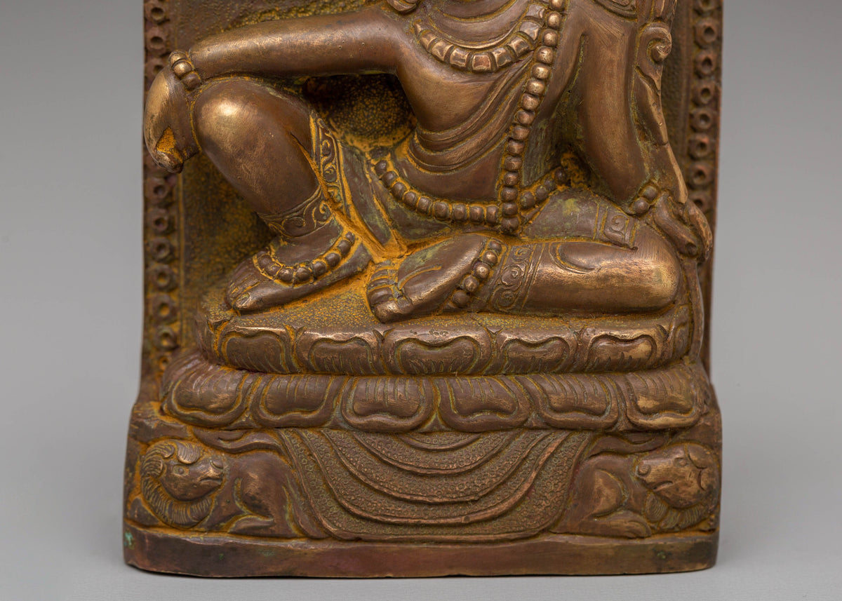 Sacred Handmade Indra Statue | Spiritual Home Decor