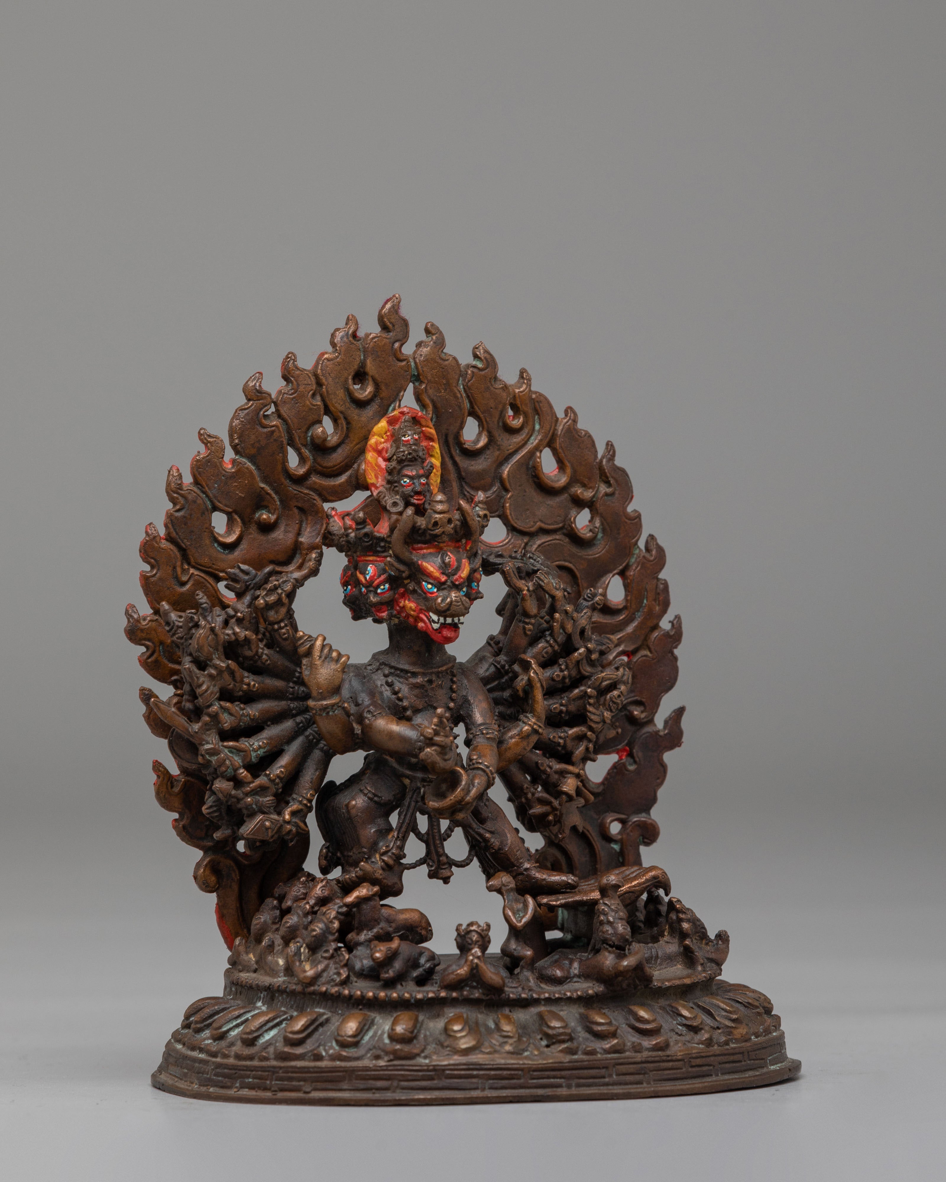 Yamantaka Statue for Protection | Wrathful Protector Deity