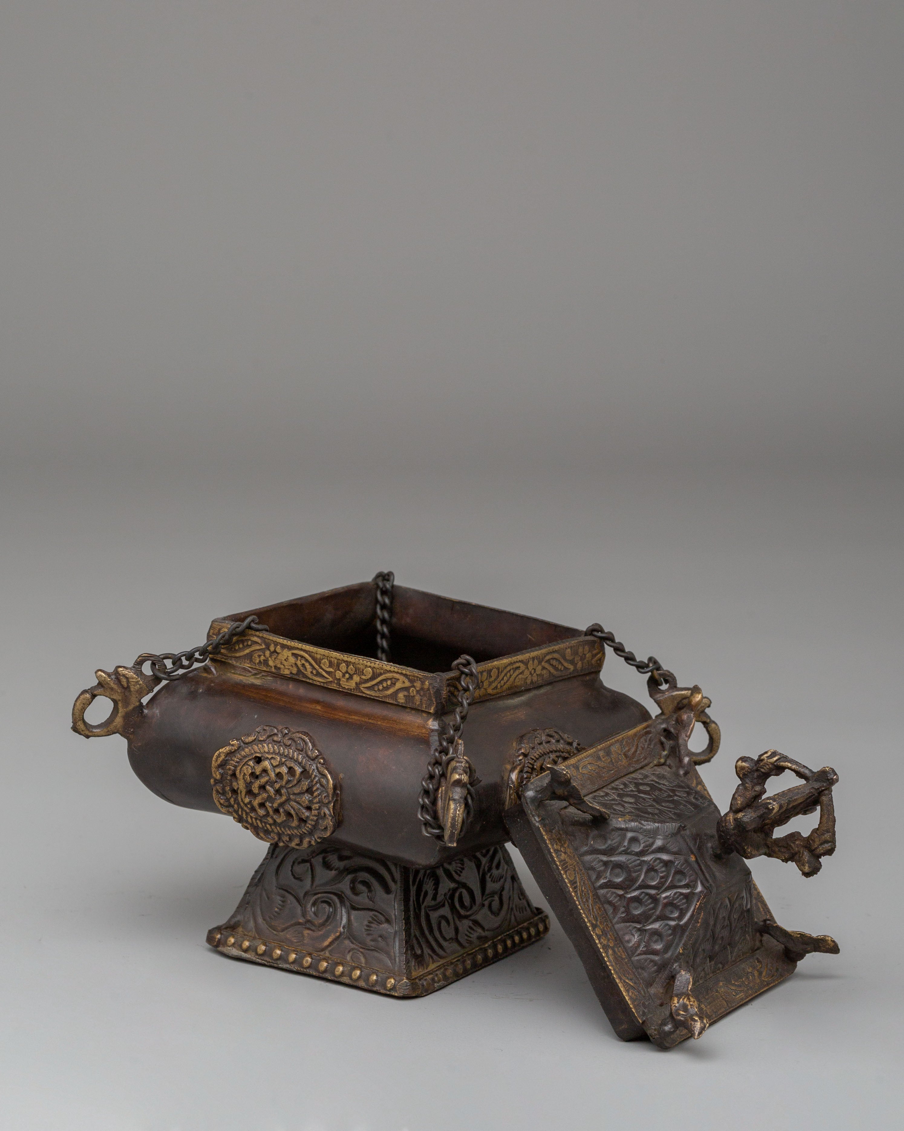 Buddhist Altar Incense Burner | A Sacred Ritual Tool for Spiritual Ceremonies