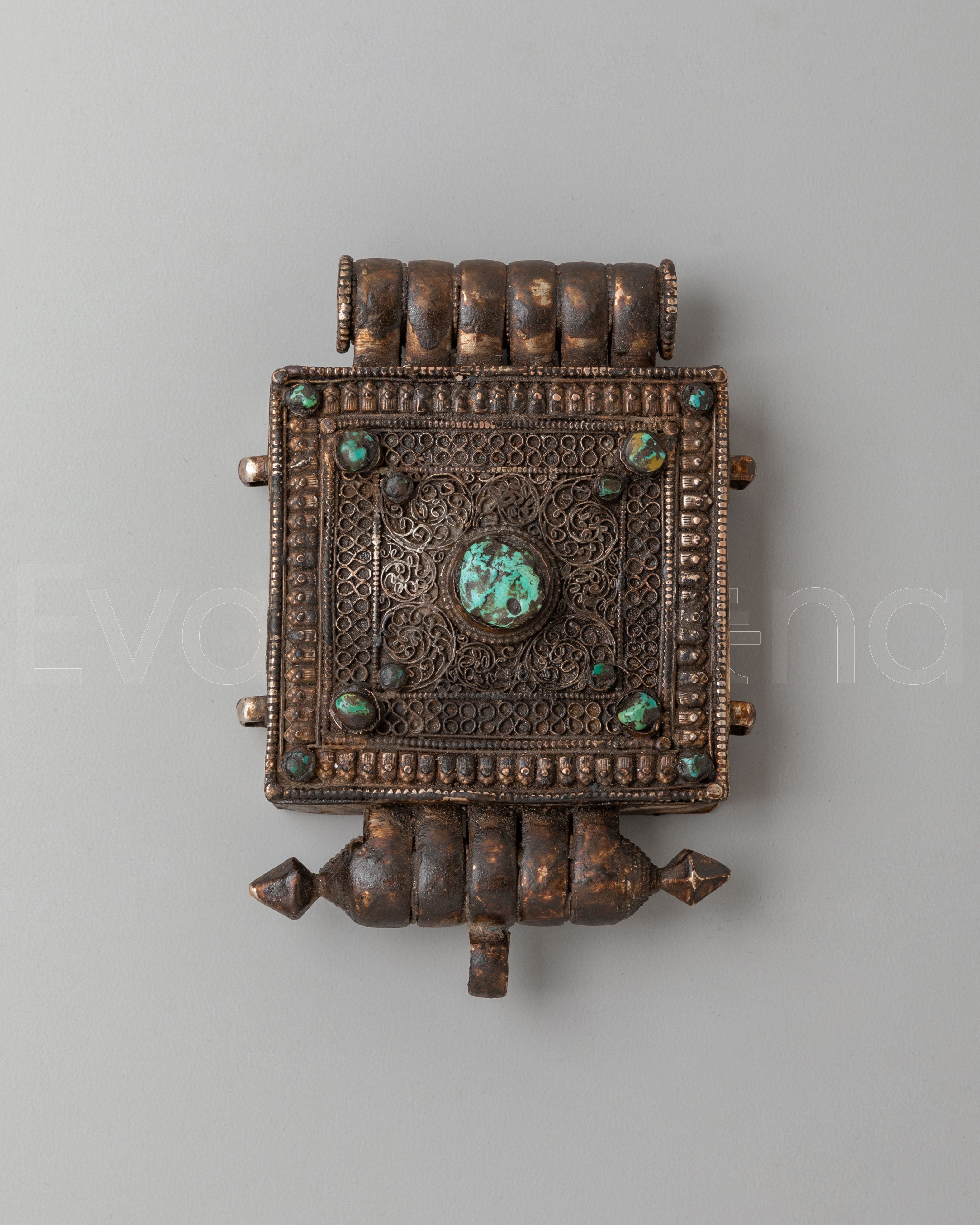 Himalayan Ghau Prayer Box Pendant