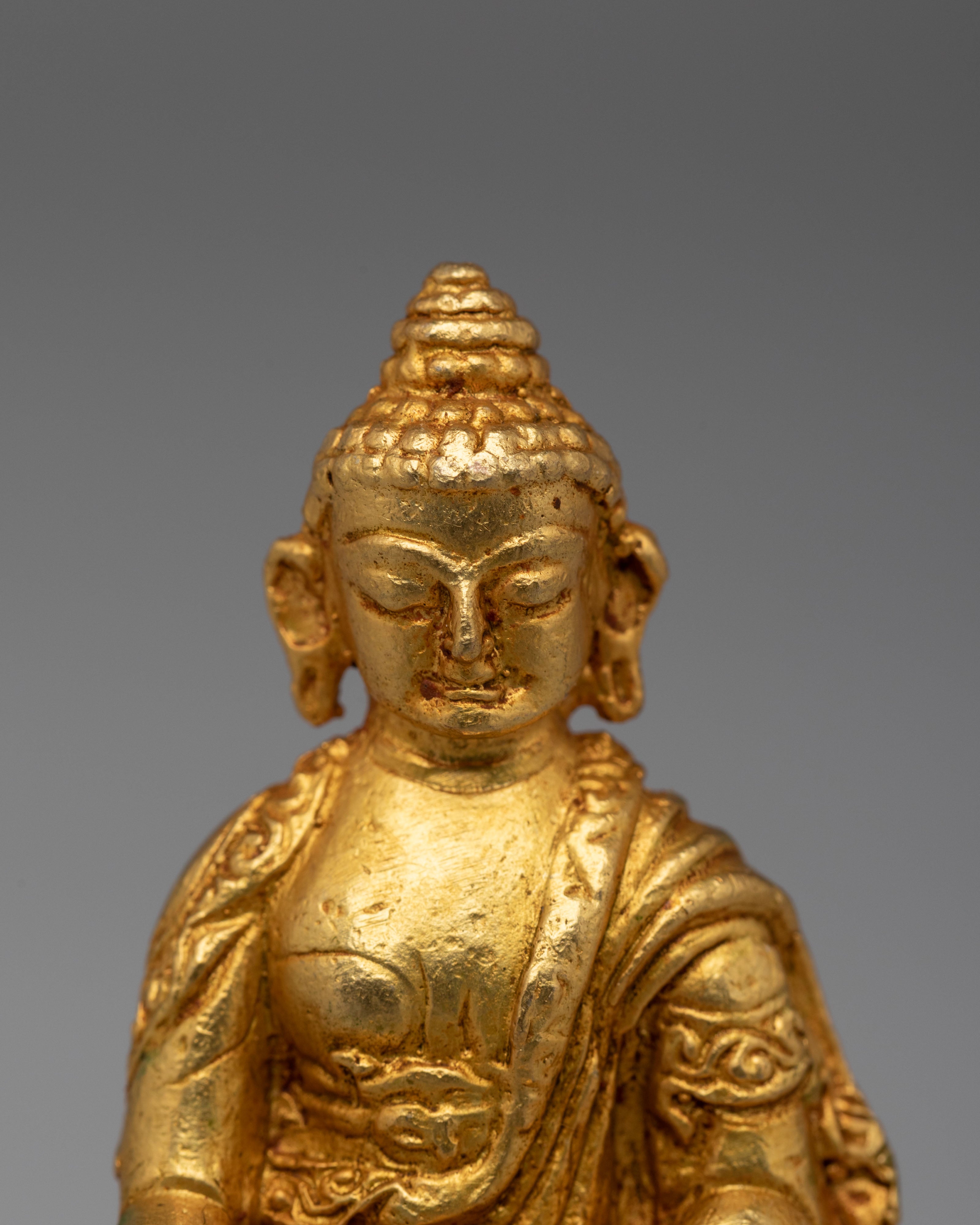 Ratnasambhava Prosperity Buddha Sculpture | Tibetan Buddhist Statue