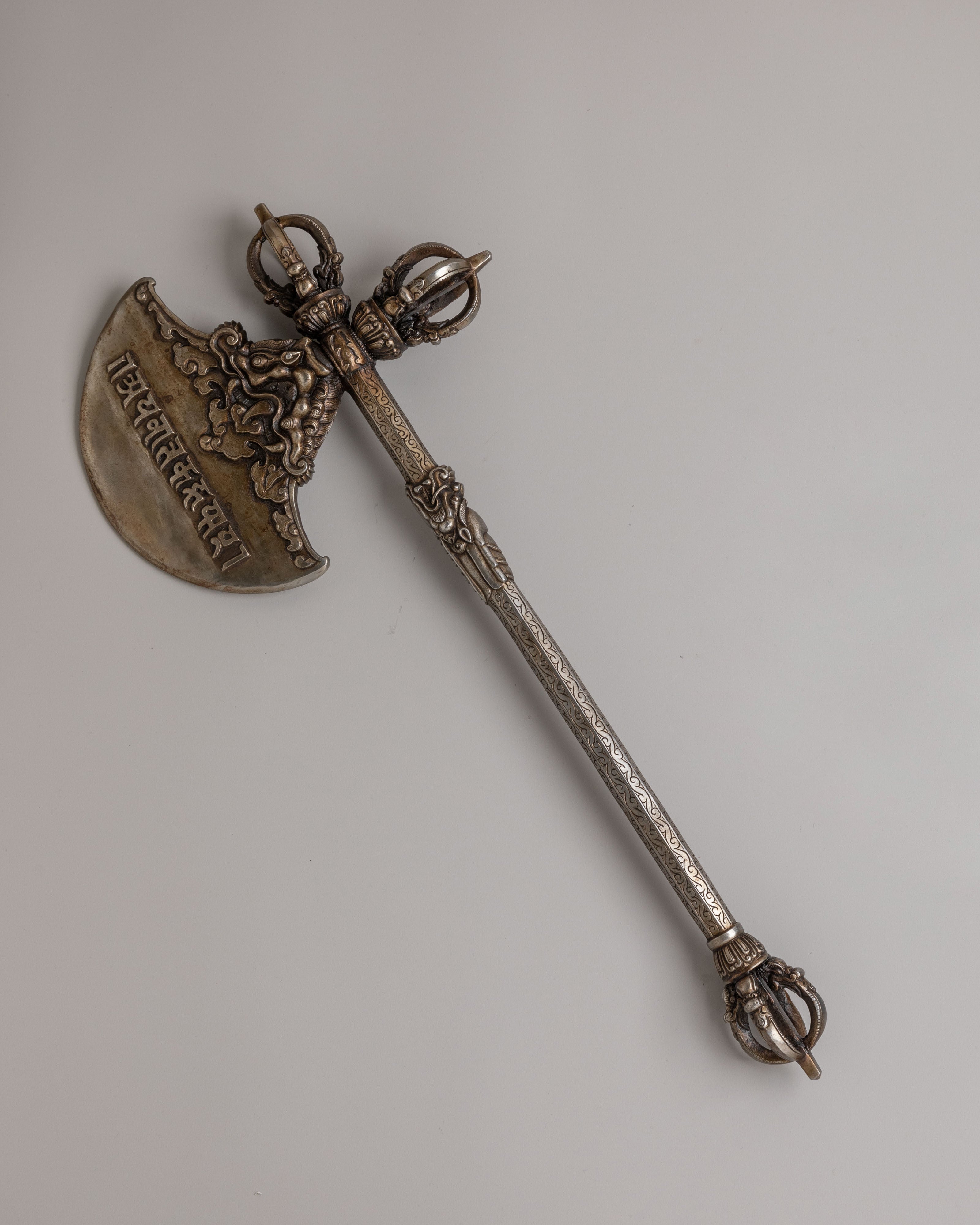 Ritual Kartika Axe | Sacred Buddhist Tool for Ceremonies
