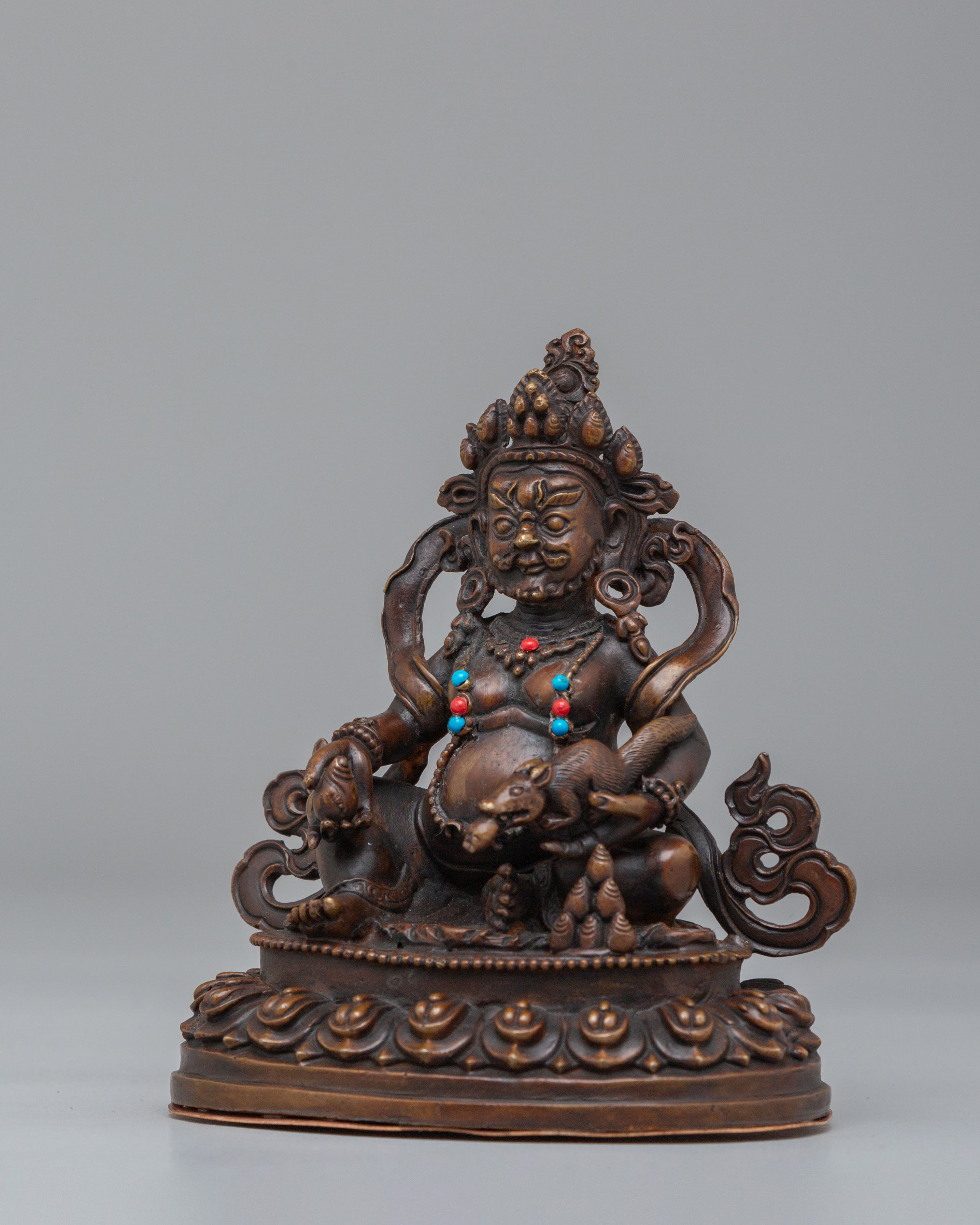 Himalayan Wealth Dzambhala Deity Statue | Symbol of Prosperity