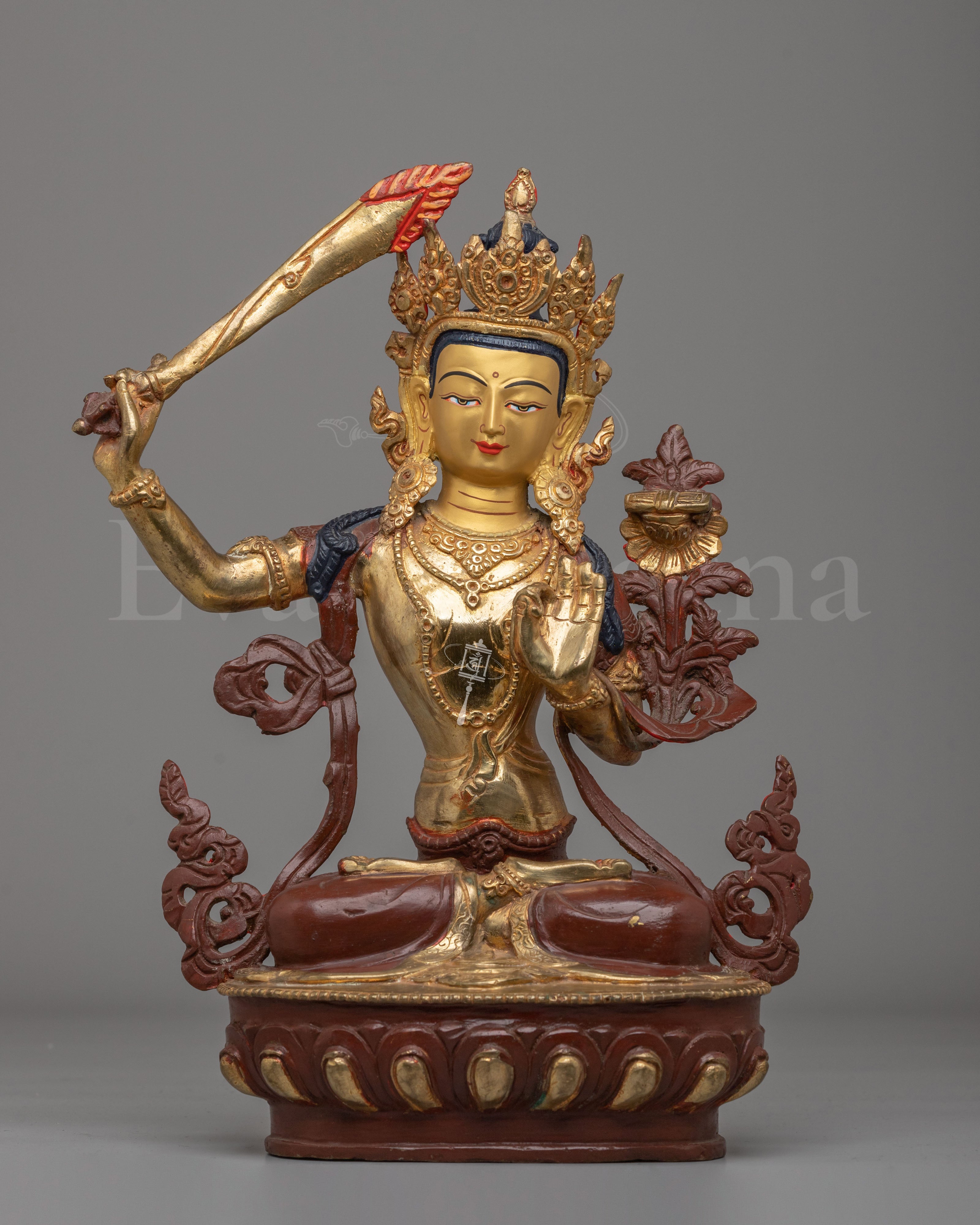Manjushri Meditation Statue 
