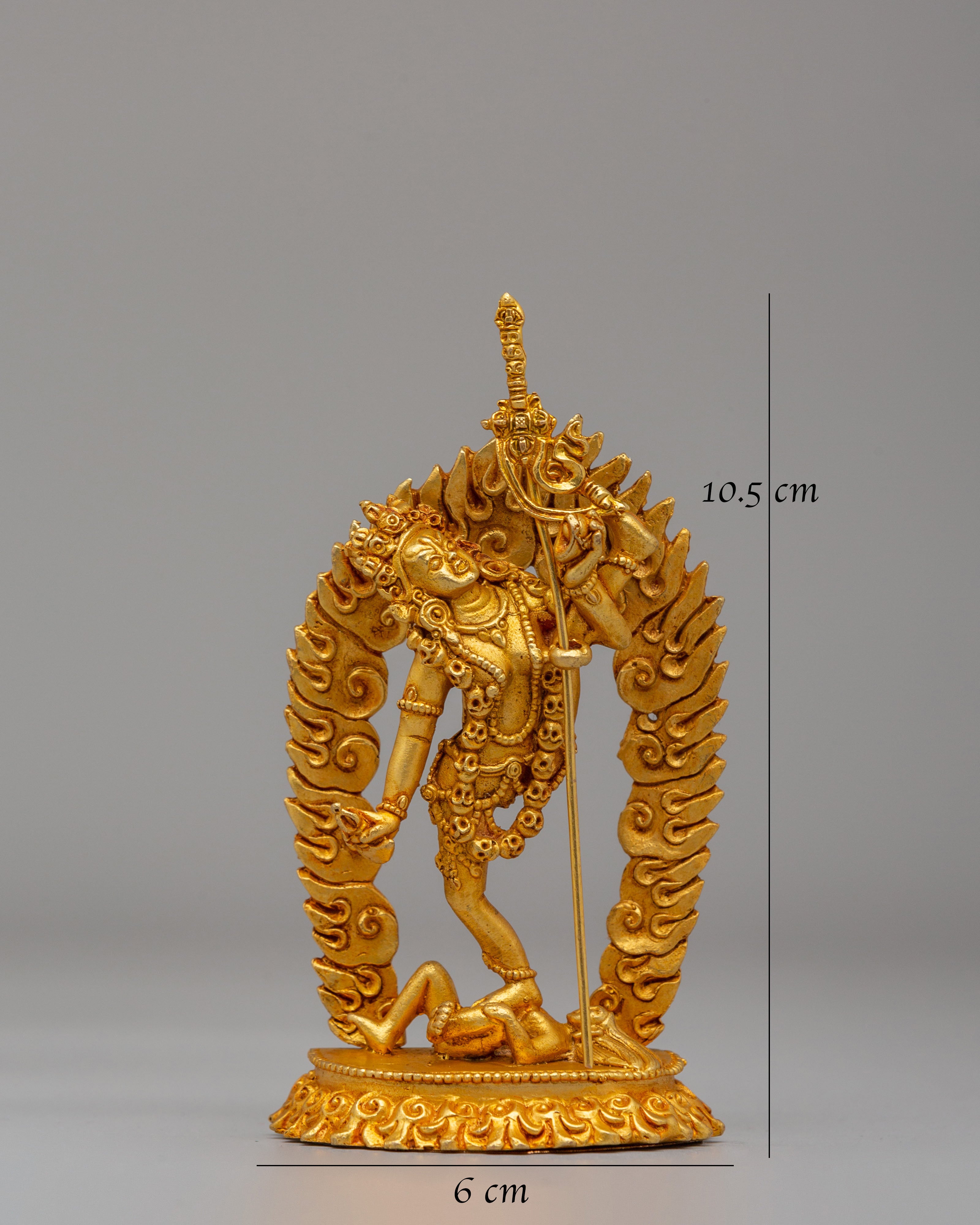 Flying Handcrafted Vajrayogini Statue | Tibetan Goddess of Liberation