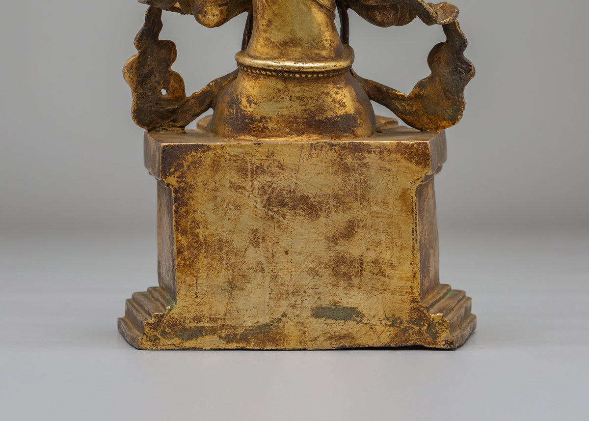 40 Years Old Maitreya Buddha Statue | Altar Meditation & Home Decor