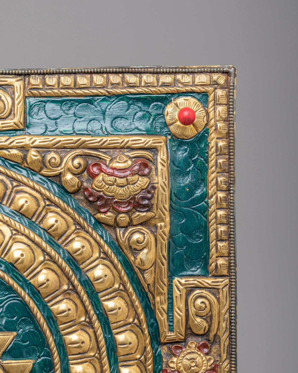 Handmade Sri Yantra Wall Hanging | Altar Sacred Art