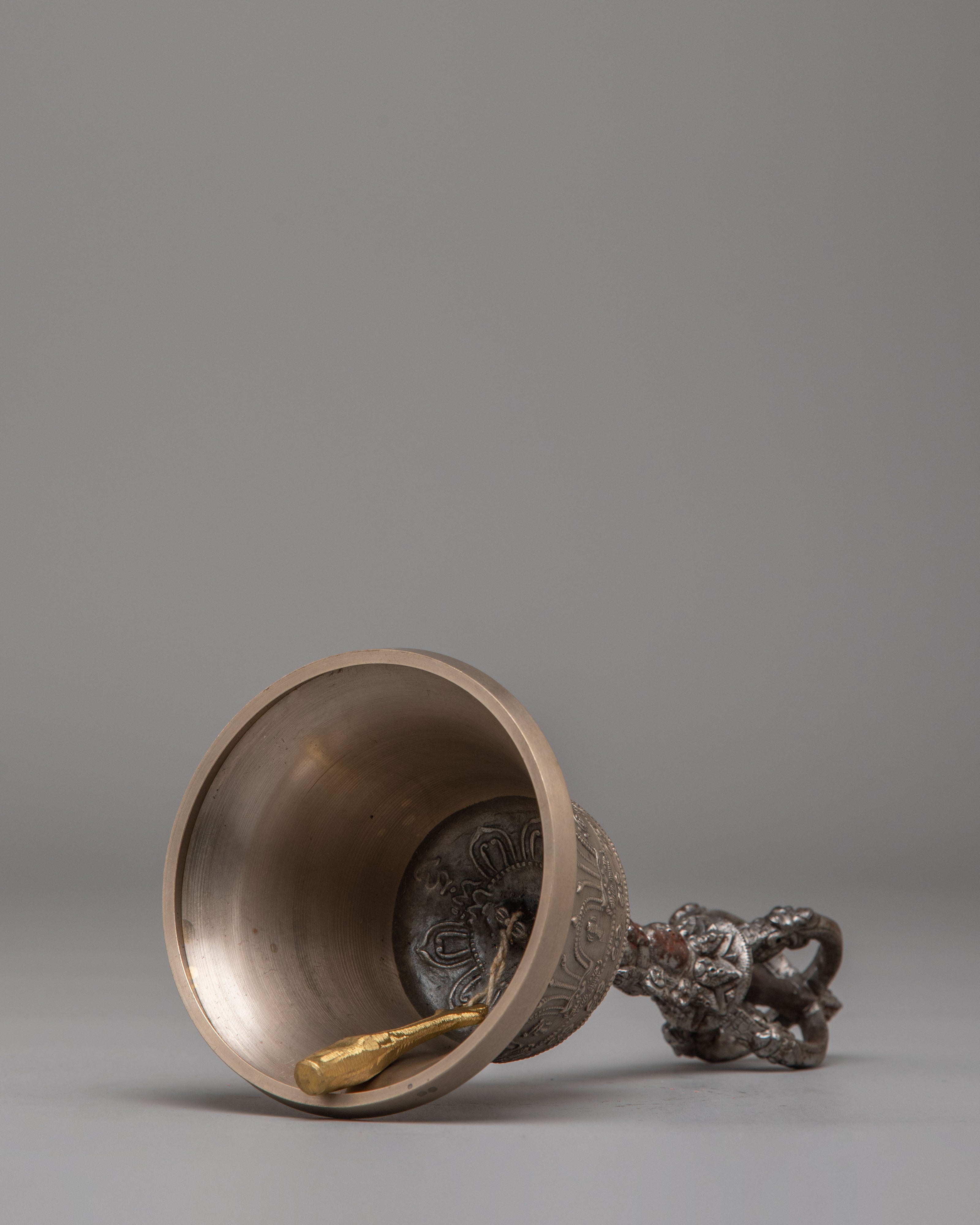 Handcrafted Altar Vajra and Bell | Tibetan Ritual Tool for Meditation & Spiritual Practices