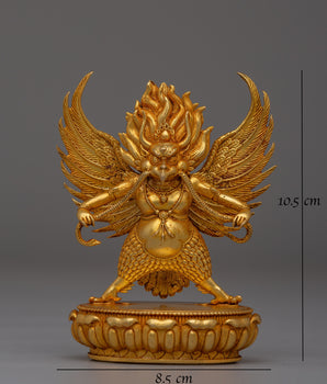 Garuda Handcrafted Buddhist Statue | The Supreme Protector Deity