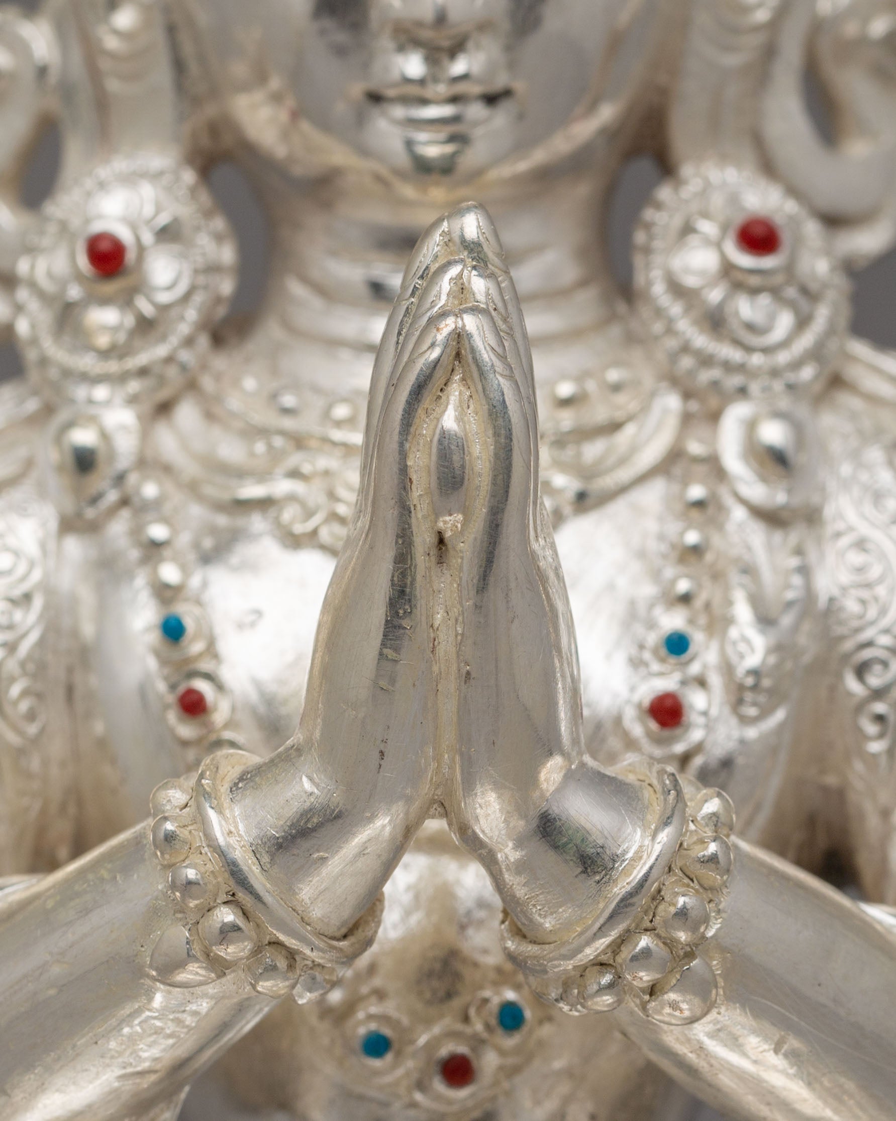 Sacred Himalayan Chenrezig Bodhisattva Statue | Symbol of Compassion