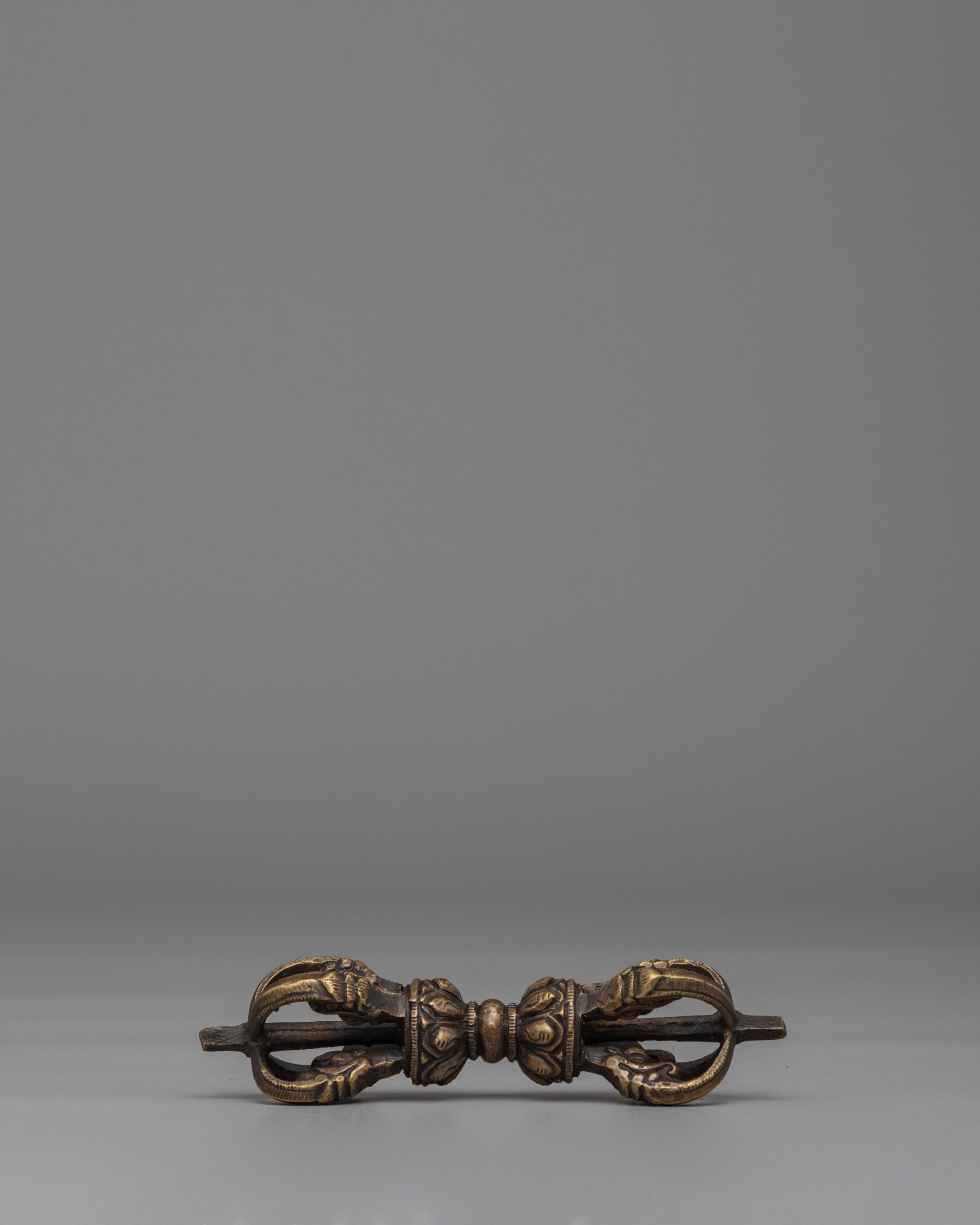 Tibetan Altar Vajra and Bell Set | Sacred Ritual Items