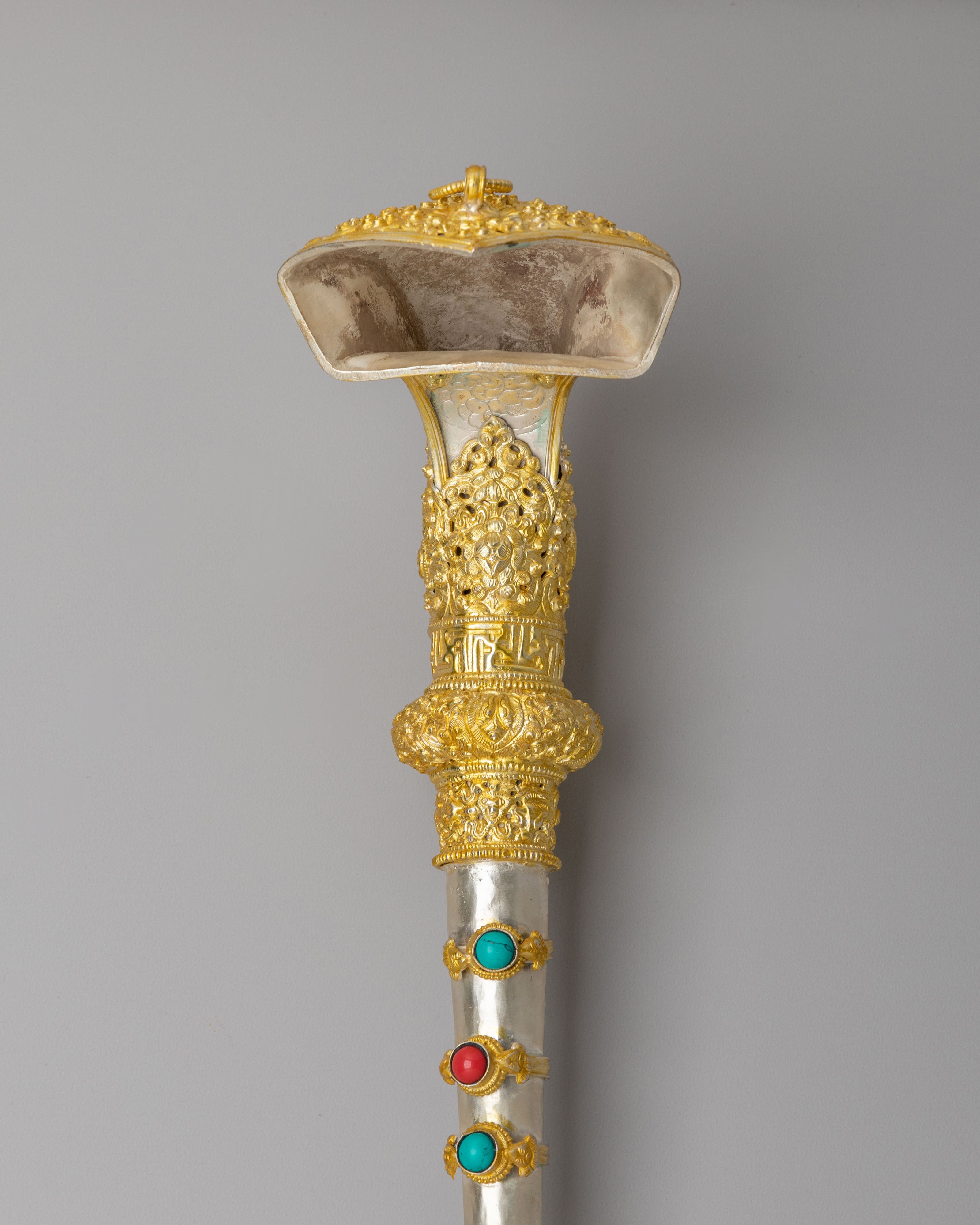Buddhist Ritual Kangling | Handcrafted Copper Trumpet