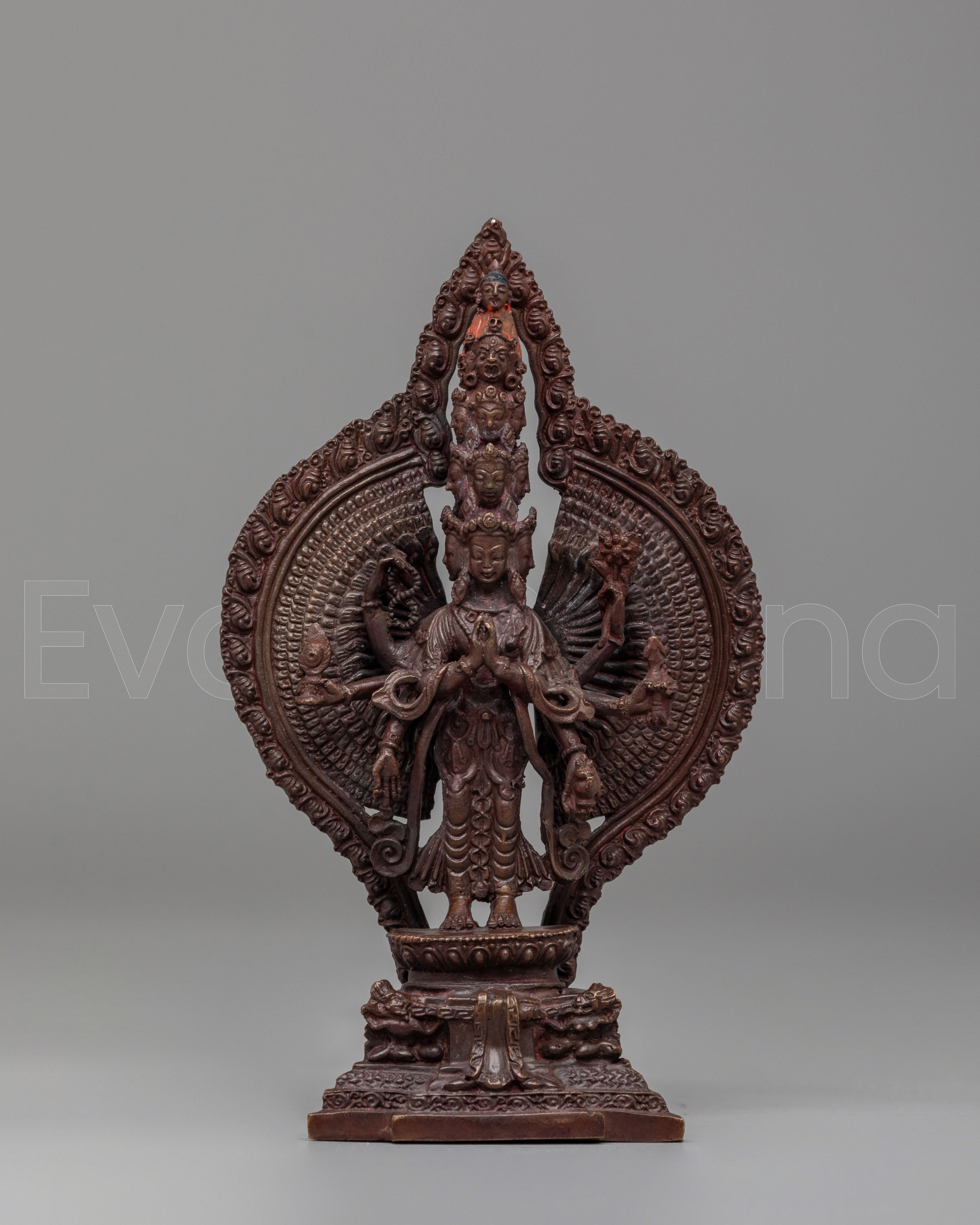 Sacred 1000-Armed Chenrezig Statue
