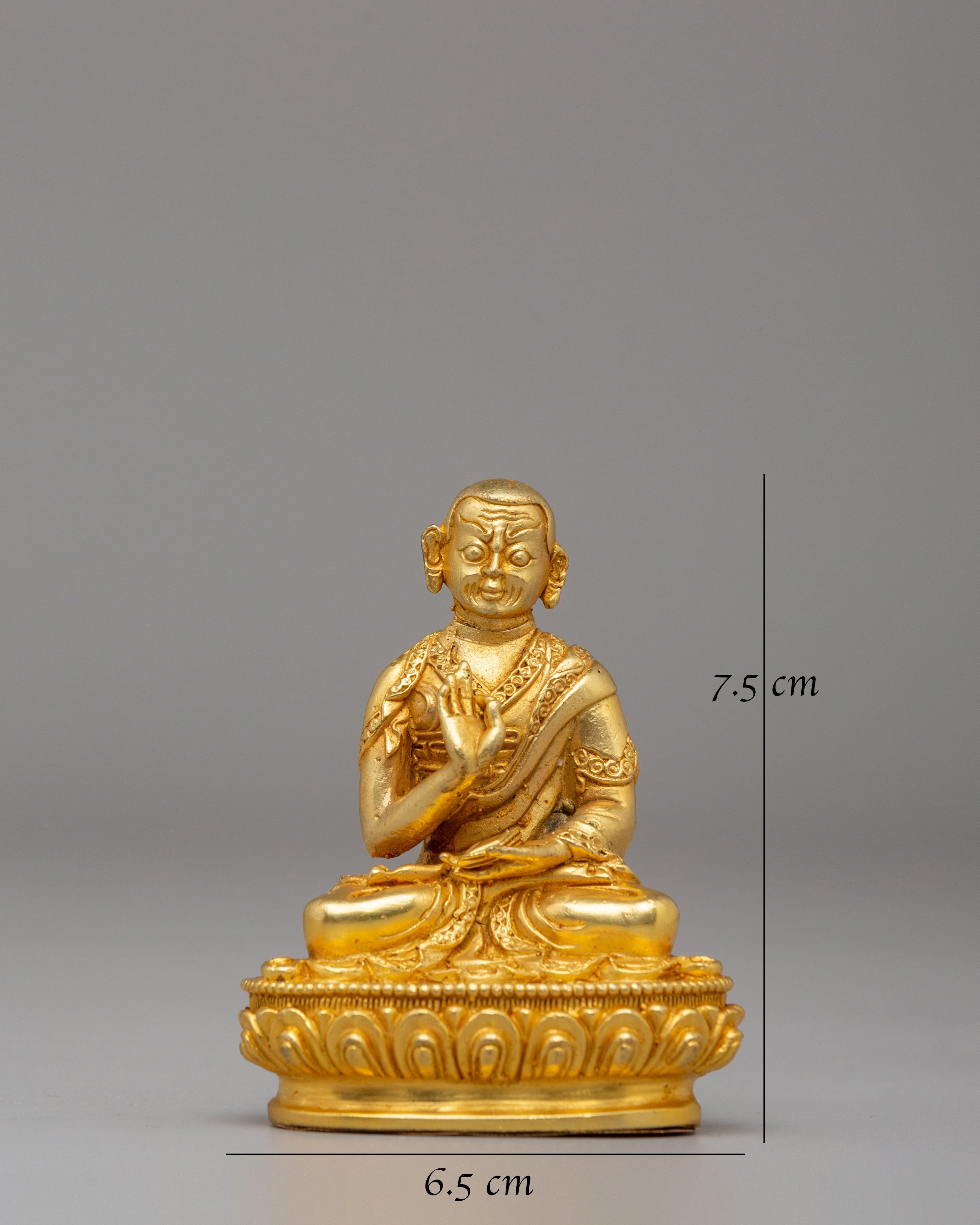 Spiritual Gyaltsab Je Statue | Sacred Buddhist Decor