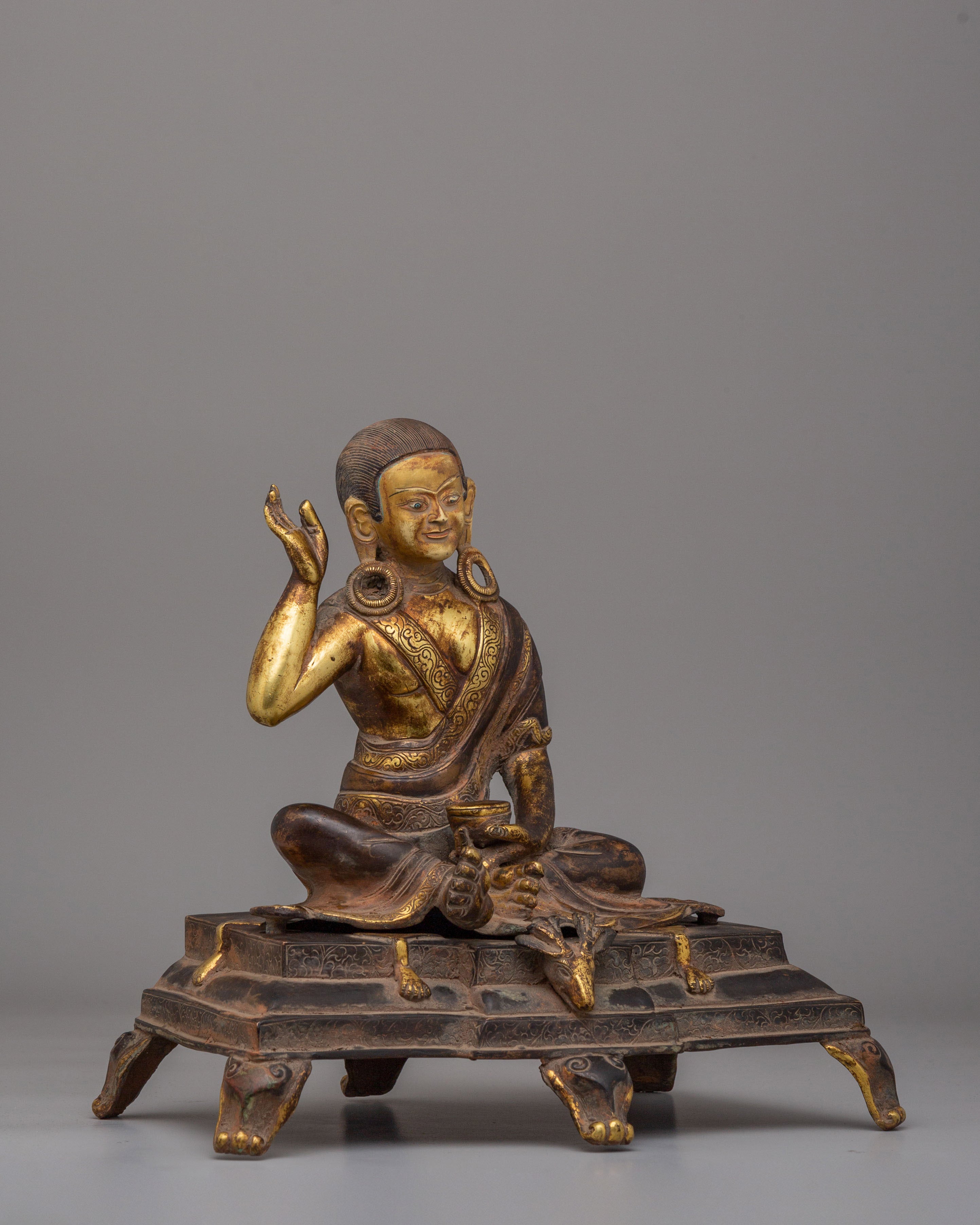 Milarepa Buddhist Yogi Statue | Symbol of Enlightenment & Inner Peace