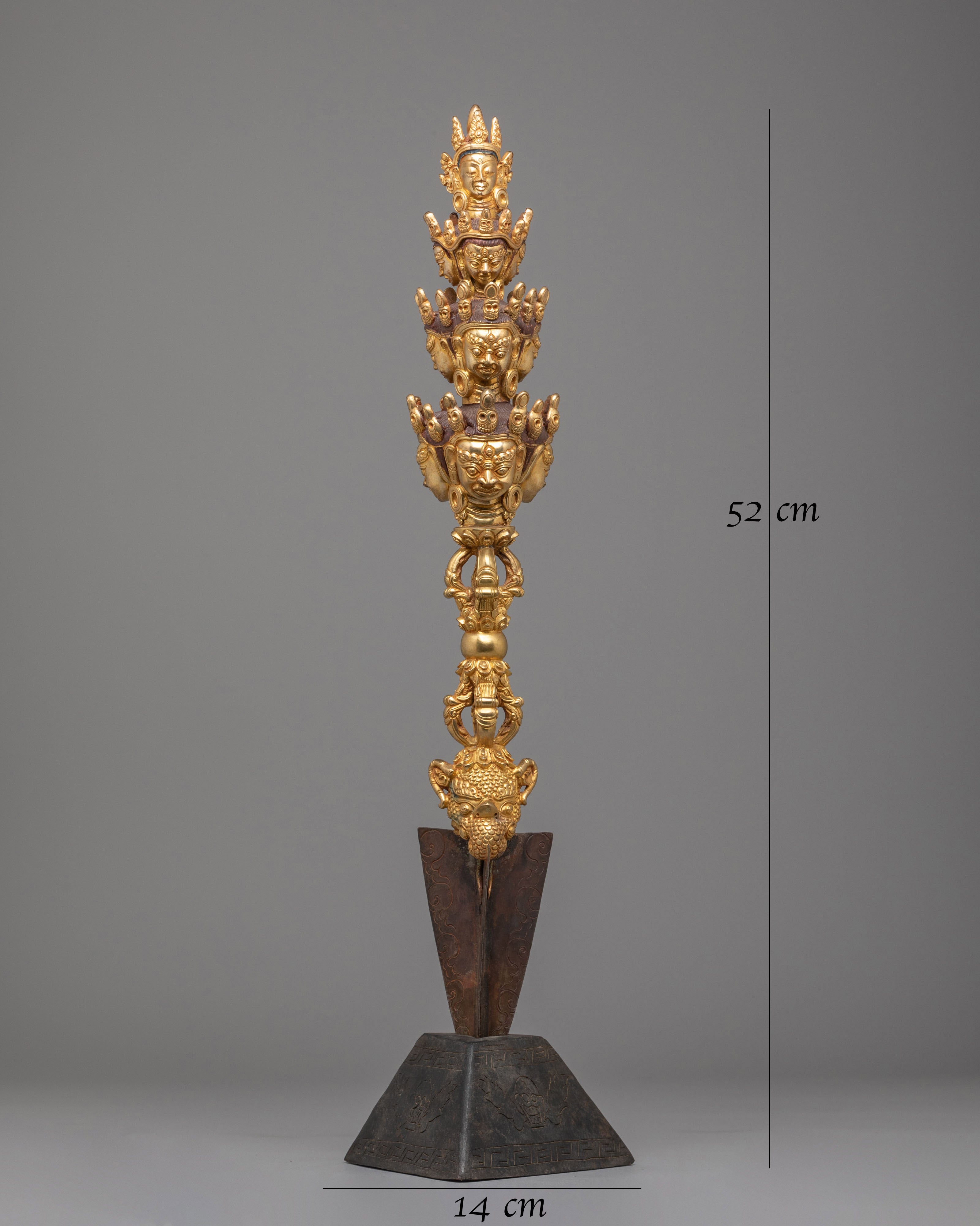 Buddhist Altar Phurba | Sacred Ritual Dagger for Spiritual Ceremonies