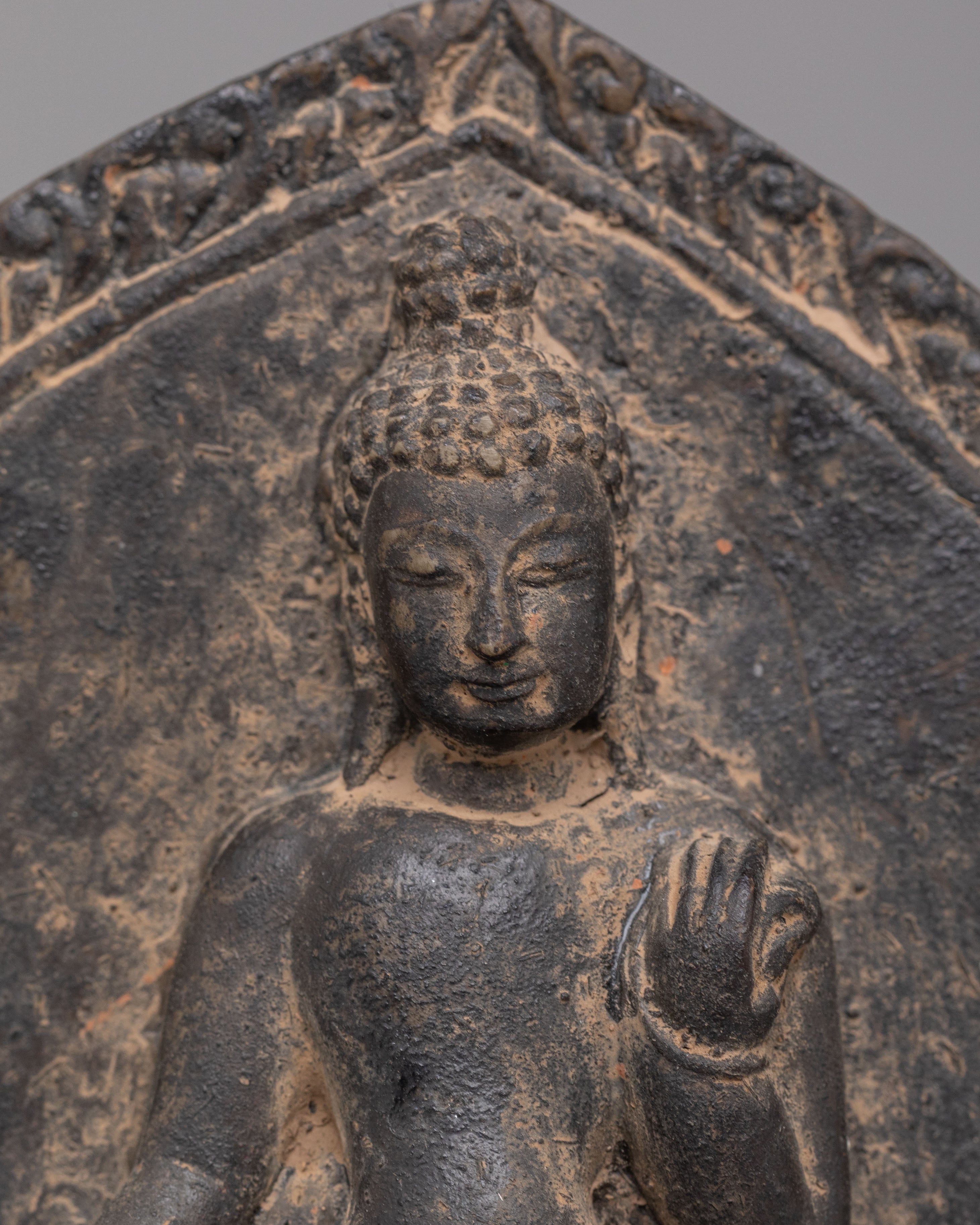 Buddha of the Past Dipankara Statue | Stone Buddhist Sculpture