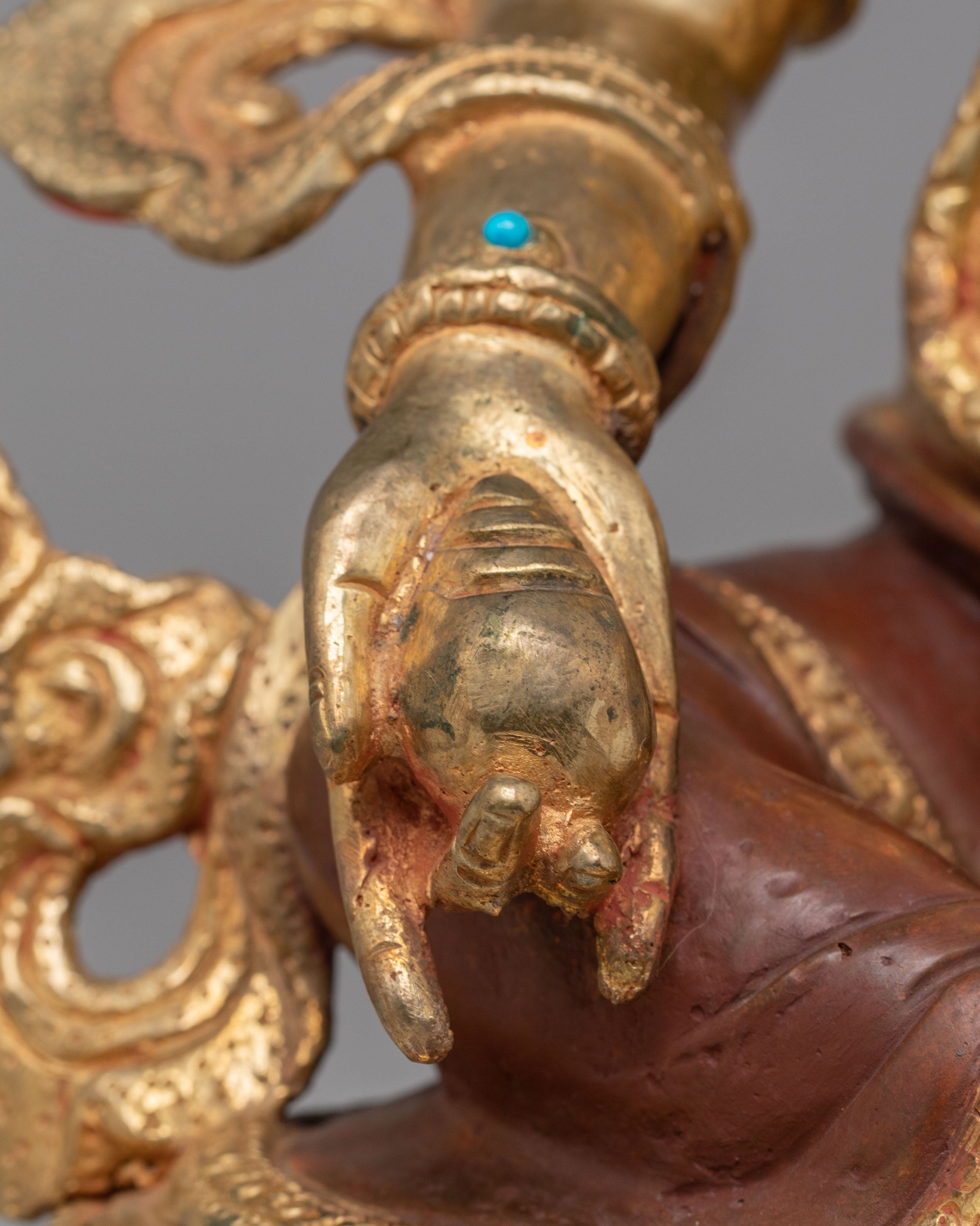 Sacred Buddhist Dzambhala Deity Statue | Symbol of Wealth and Abundance