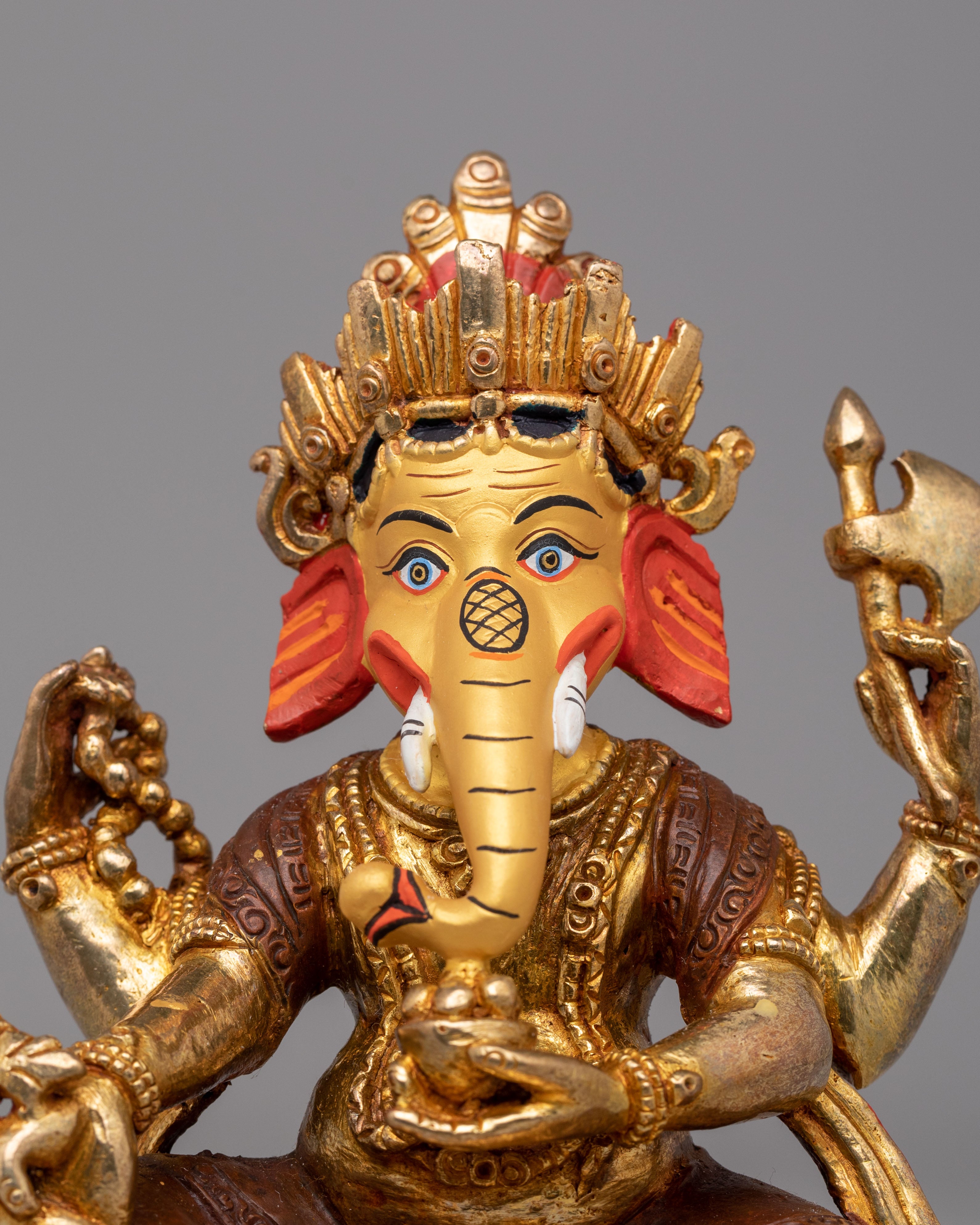 Remover of Obstacles Ganesh Statue | Lord Ganesha Figurine for Spiritual Decor
