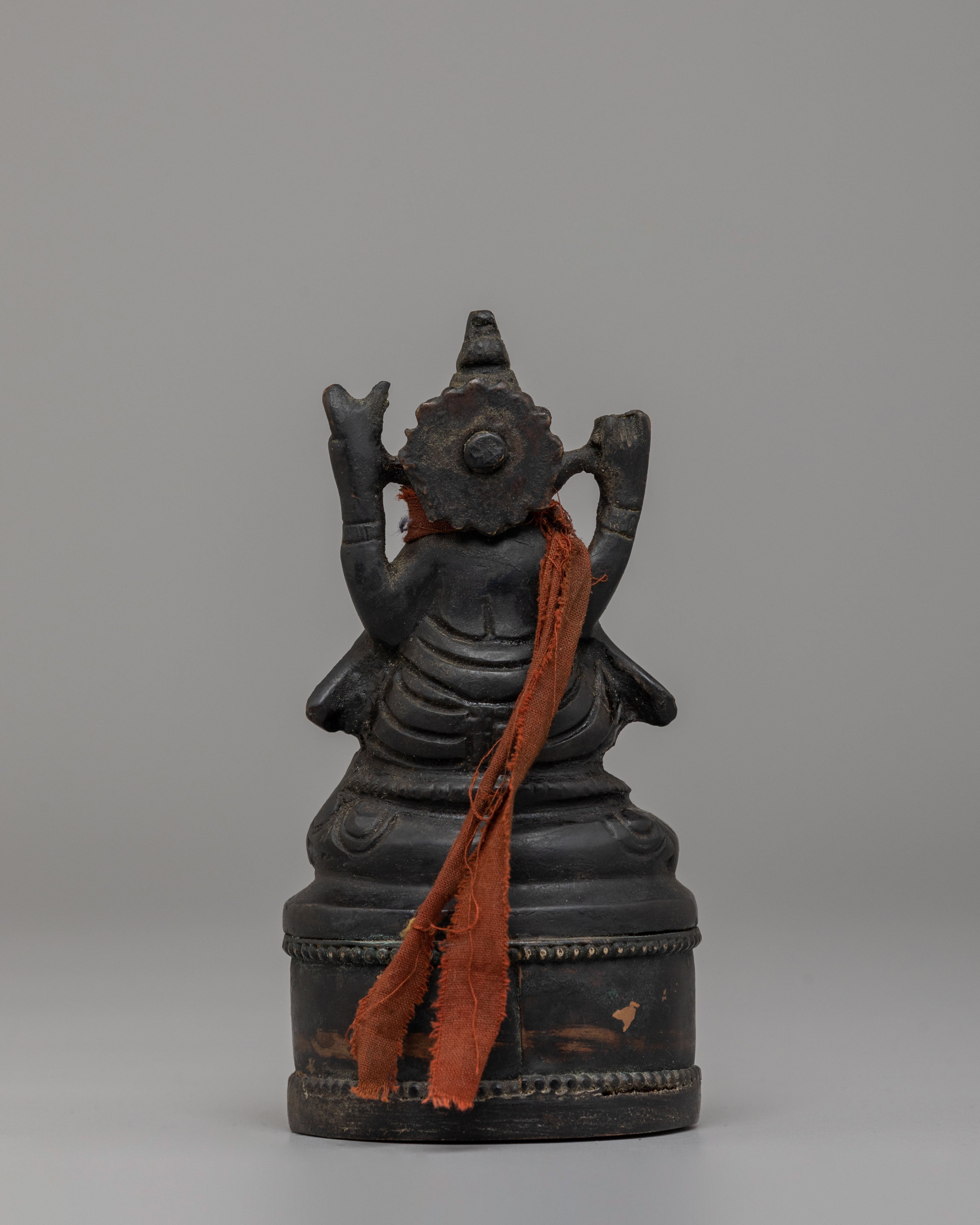 Sacred Ganesh Figurine | Hindu Elephant God Idol