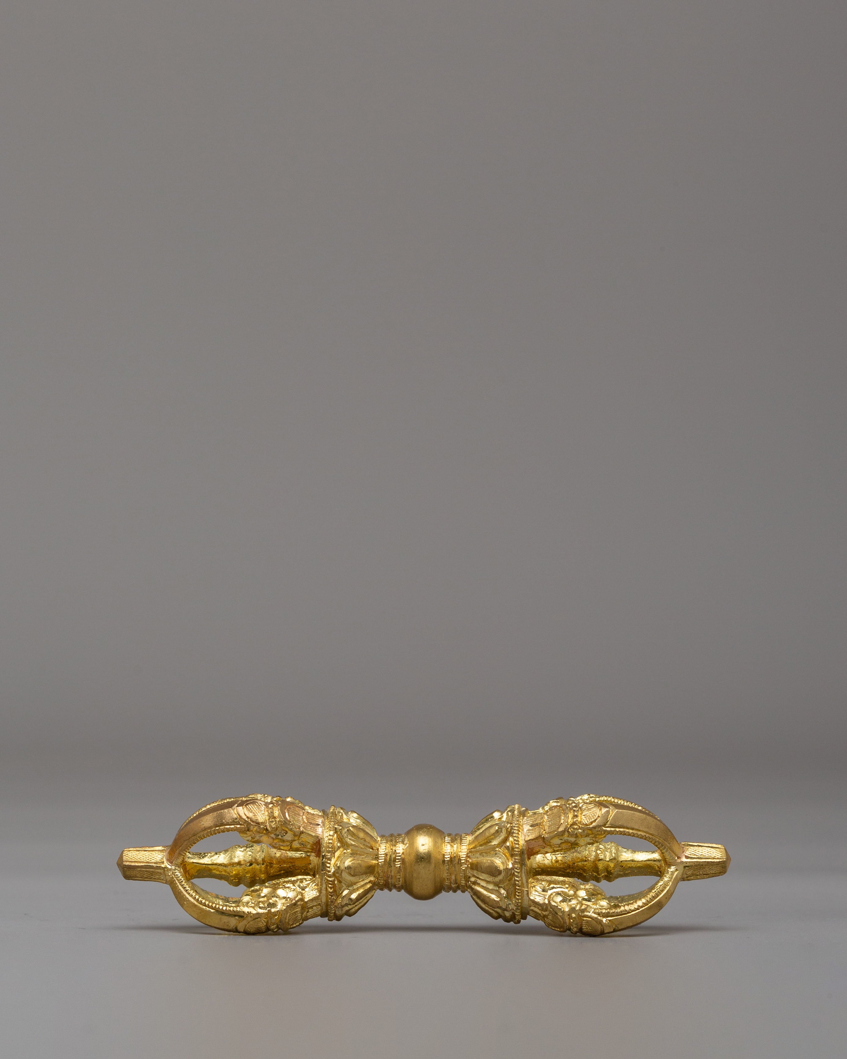 Tibetan Vajra and Bell Ritual Set | Handcrafted Buddhist Ceremonial Tools