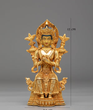 Handmade Maitreya Buddha Statue | Embodying Compassion and Wisdom