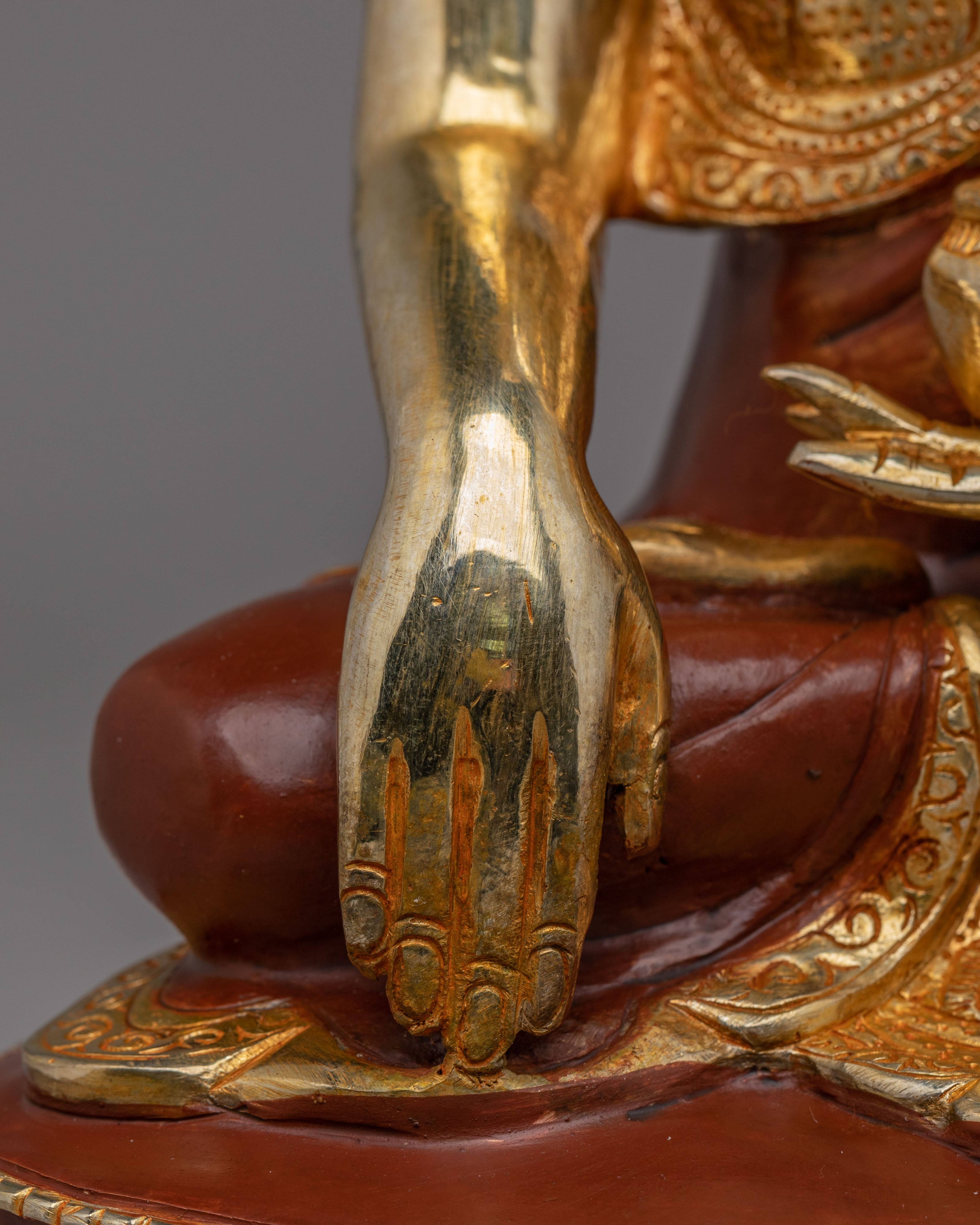 Buddha Shakyamuni Nepal Statue | Himalayan Art Work